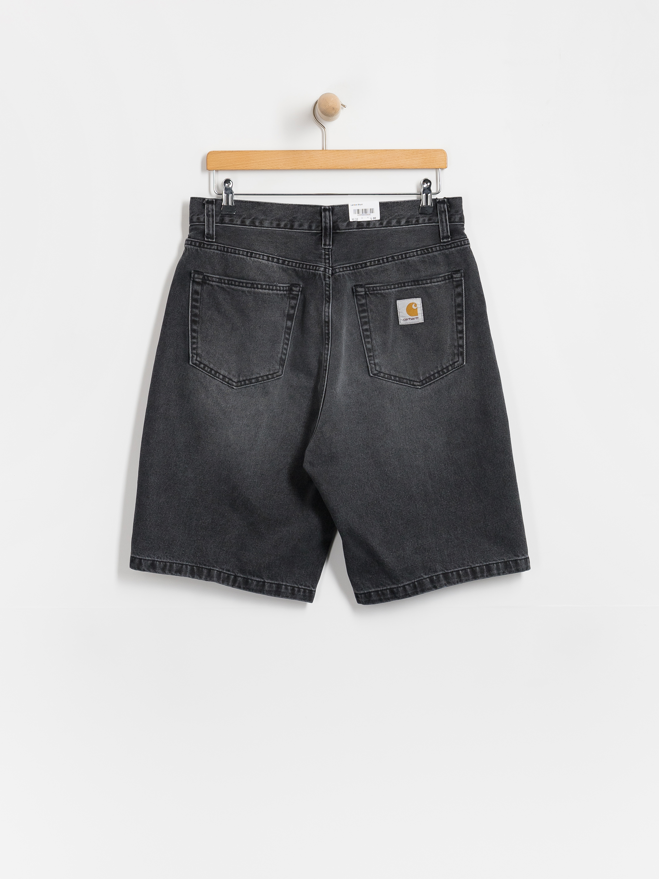Pantaloni scurți Carhartt WIP Landon (black worn bleached)