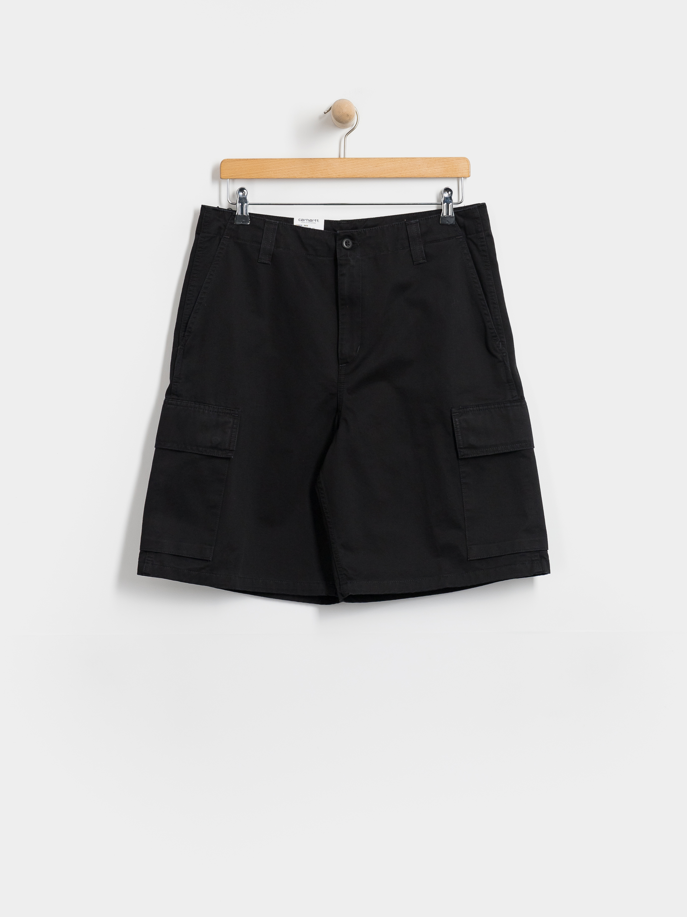 Pantaloni scurți Carhartt WIP Double Knee - negru (black)