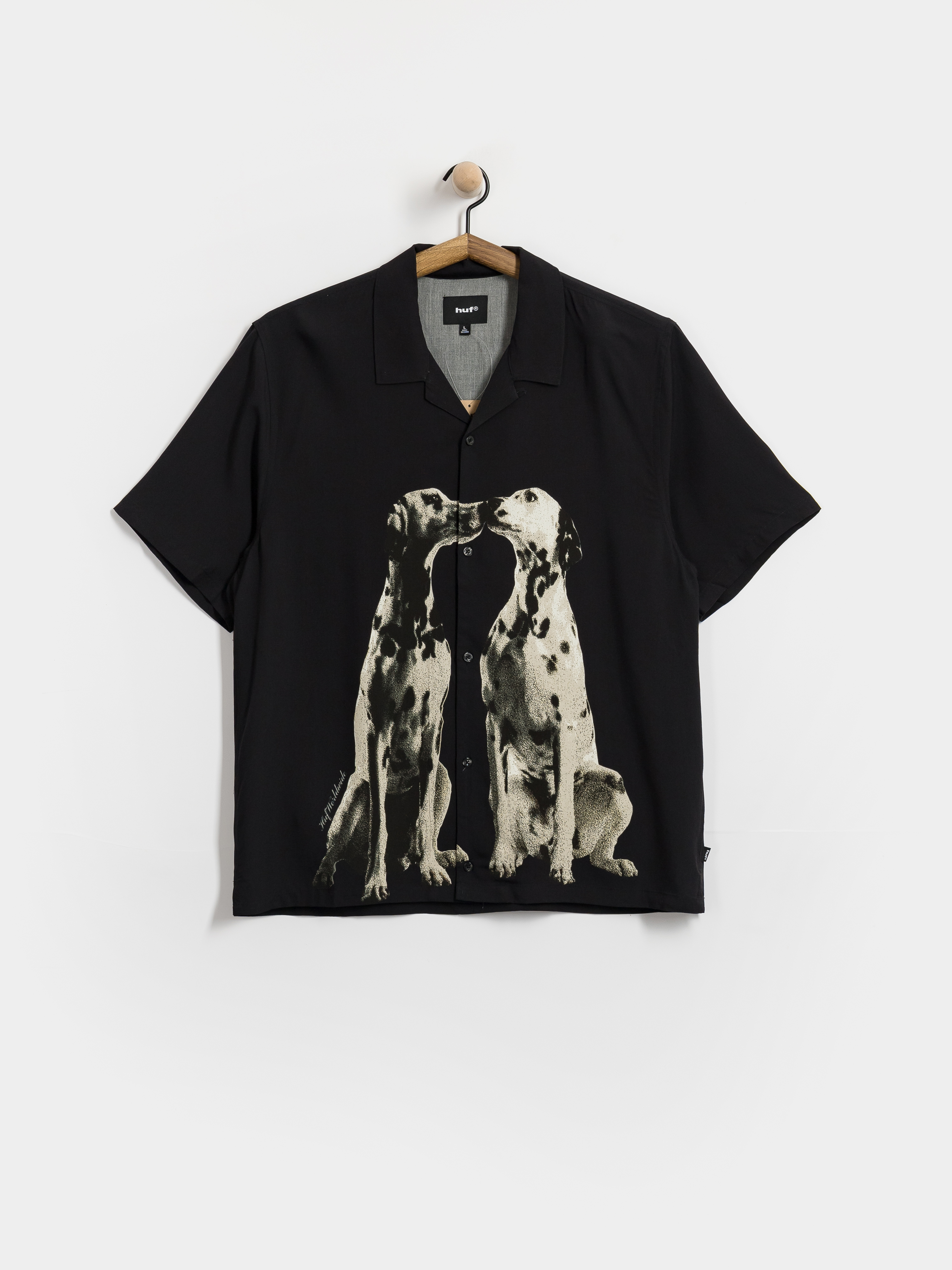 Cămașă HUF Dogged Resort (black)