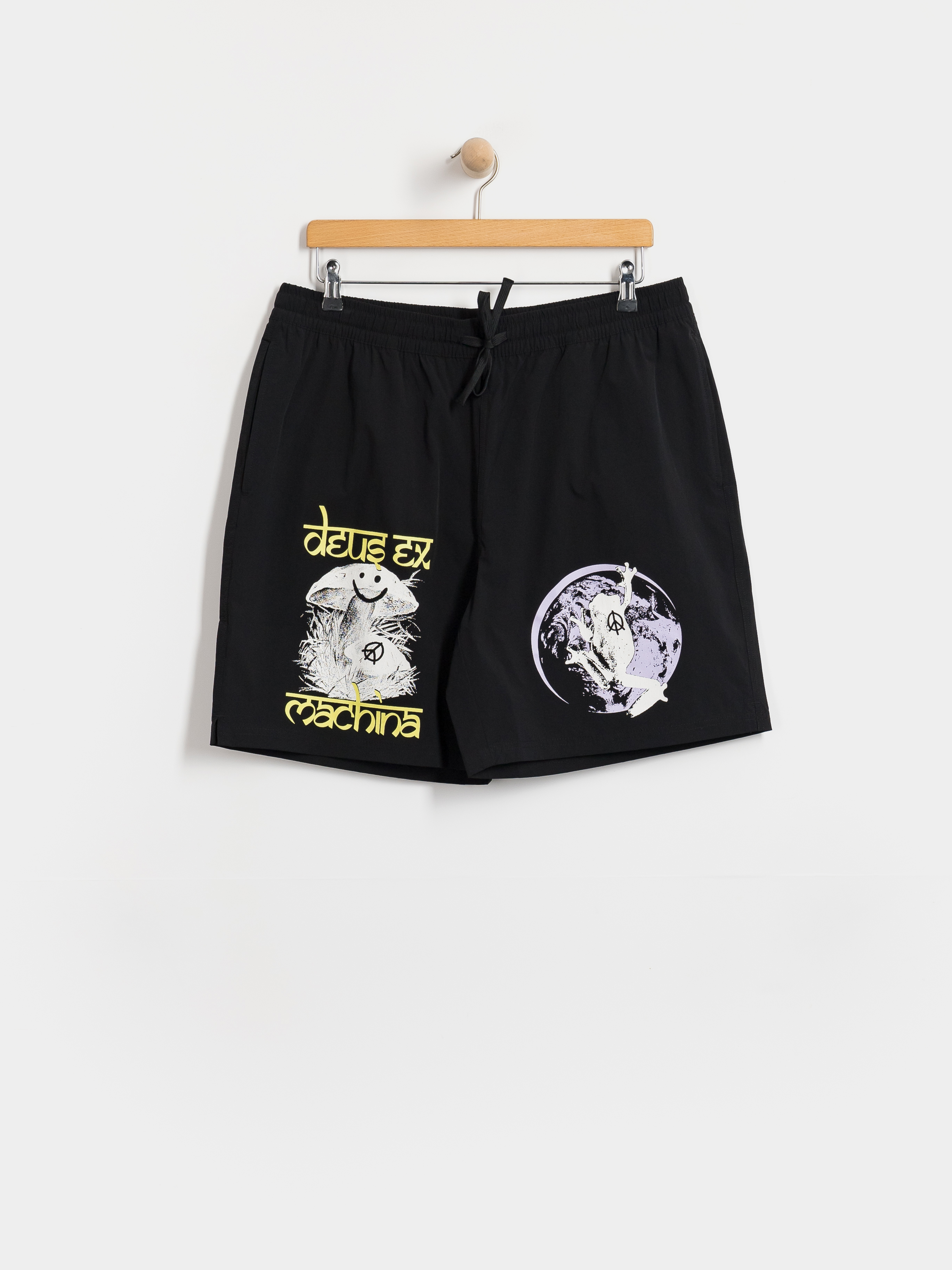 Pantaloni scurți Deus Ex Machina Filmgrab Swim (black)