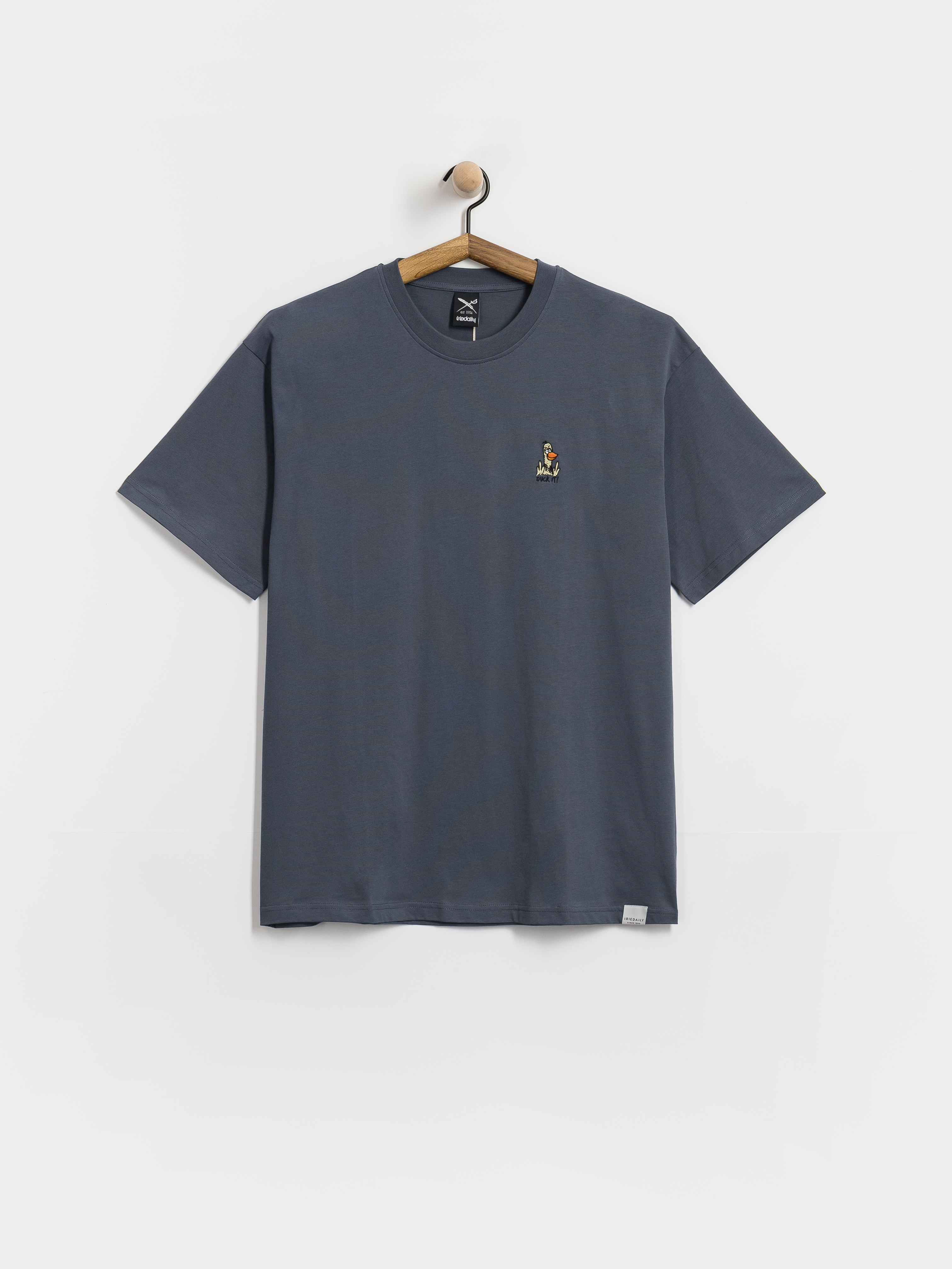 Tricou Iriedaily What The Duck (dark steel)