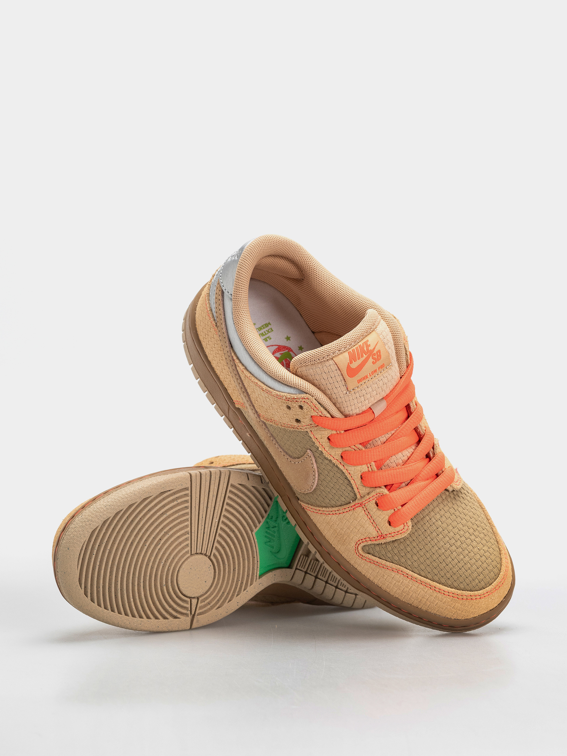 Pantofi Nike SB Dunk Low Pro (canvas/vachetta tan/parachute beige)