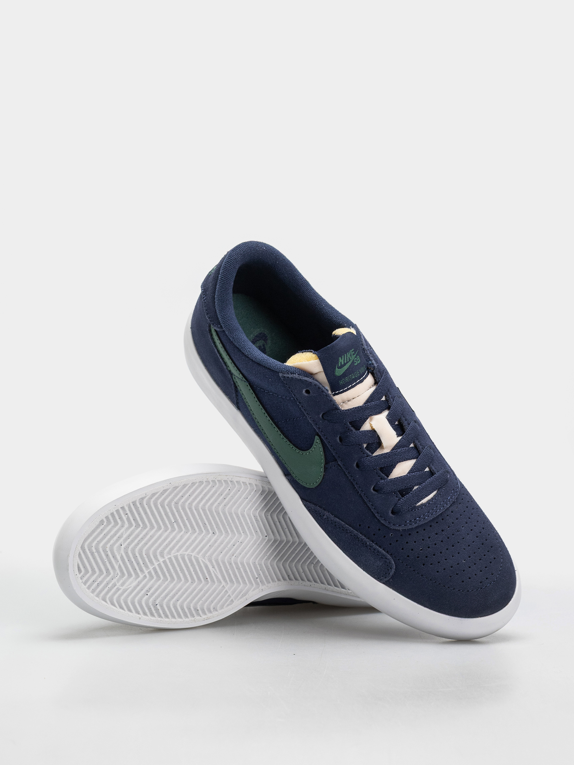 Pantofi Nike SB Heritage Vulc (midnight navy/noble green midnight navy)
