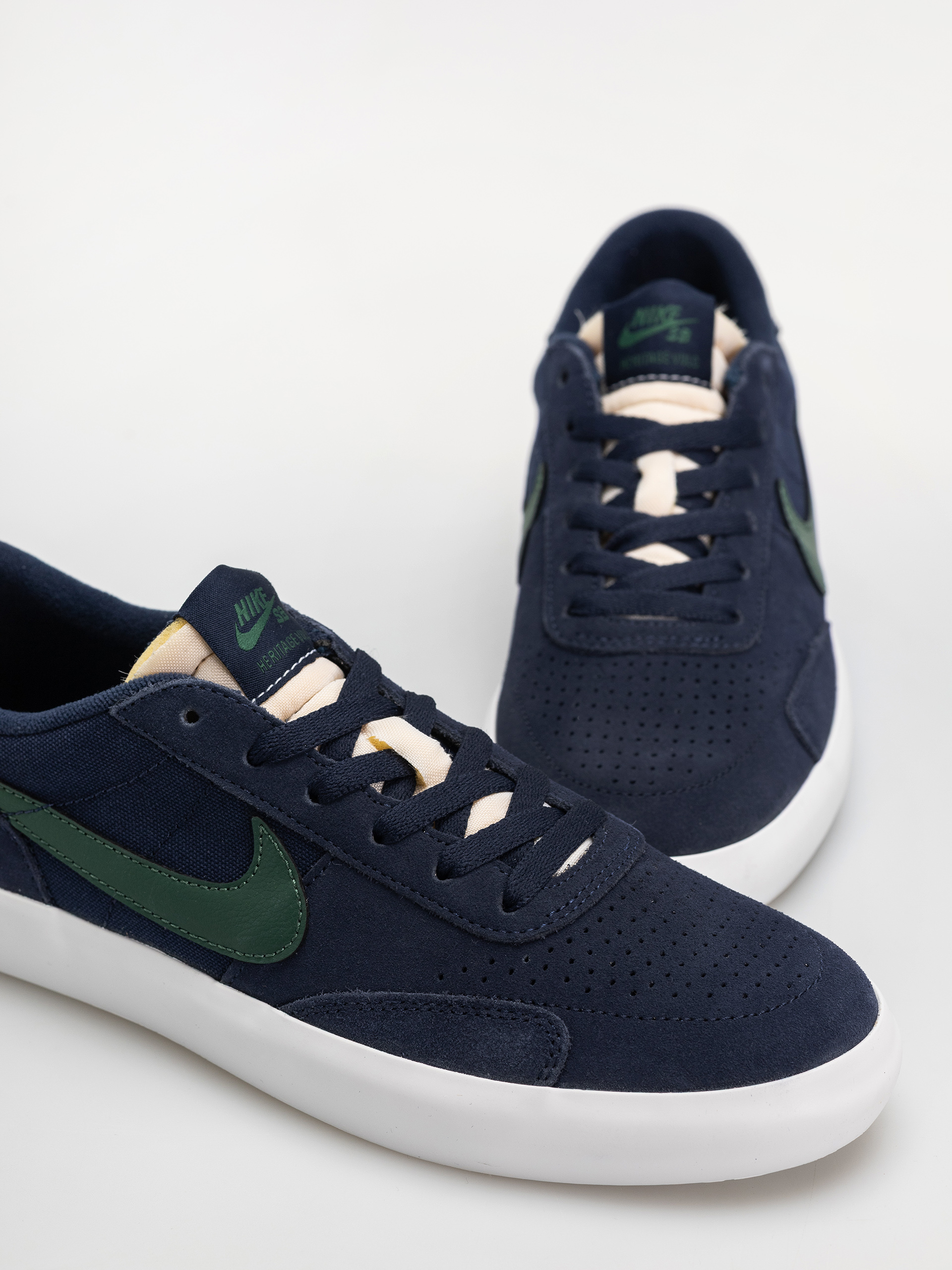 Pantofi Nike SB Heritage Vulc (midnight navy/noble green midnight navy)