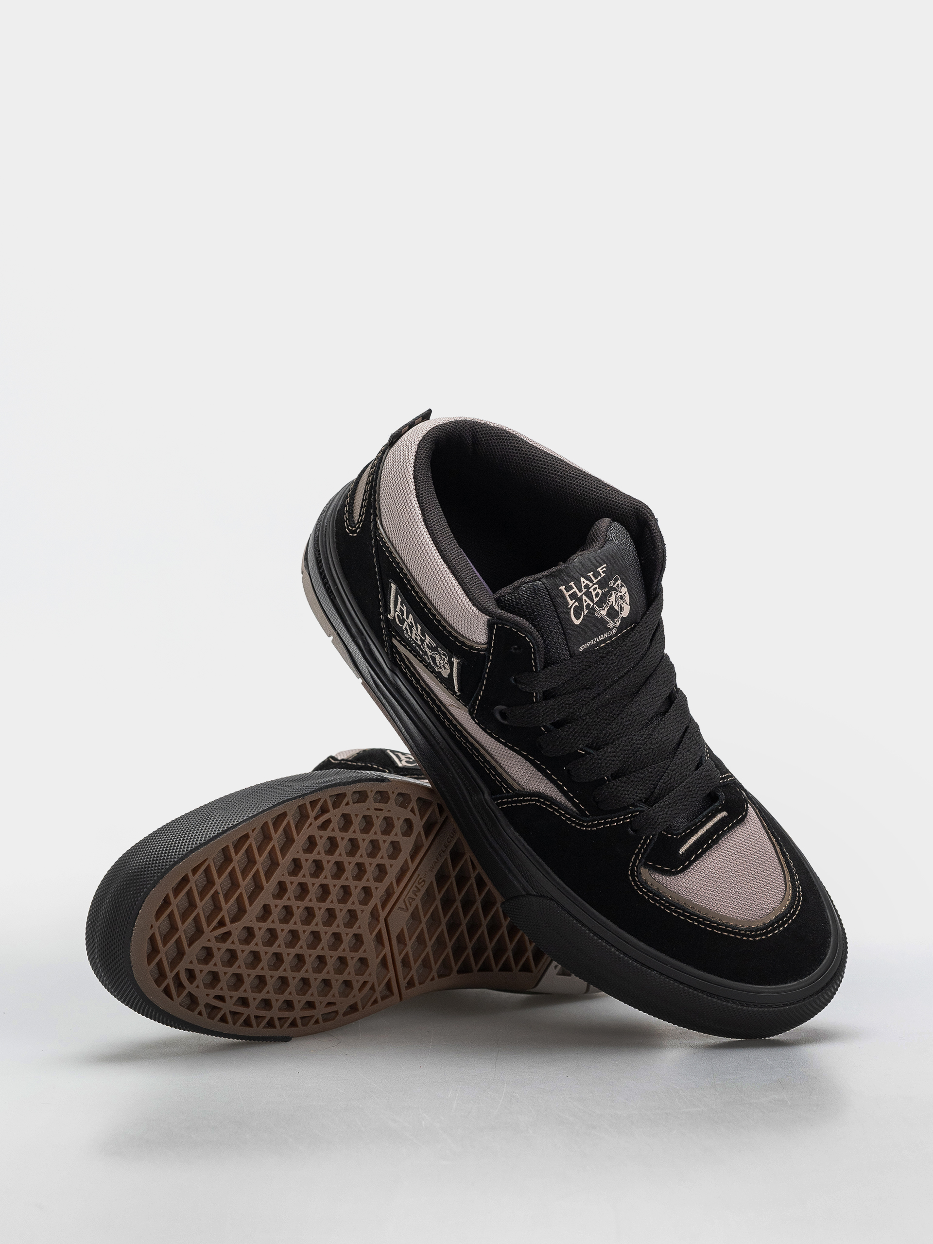 Pantofi Vans Skate Half Cab Wafflecup (black/peyote)