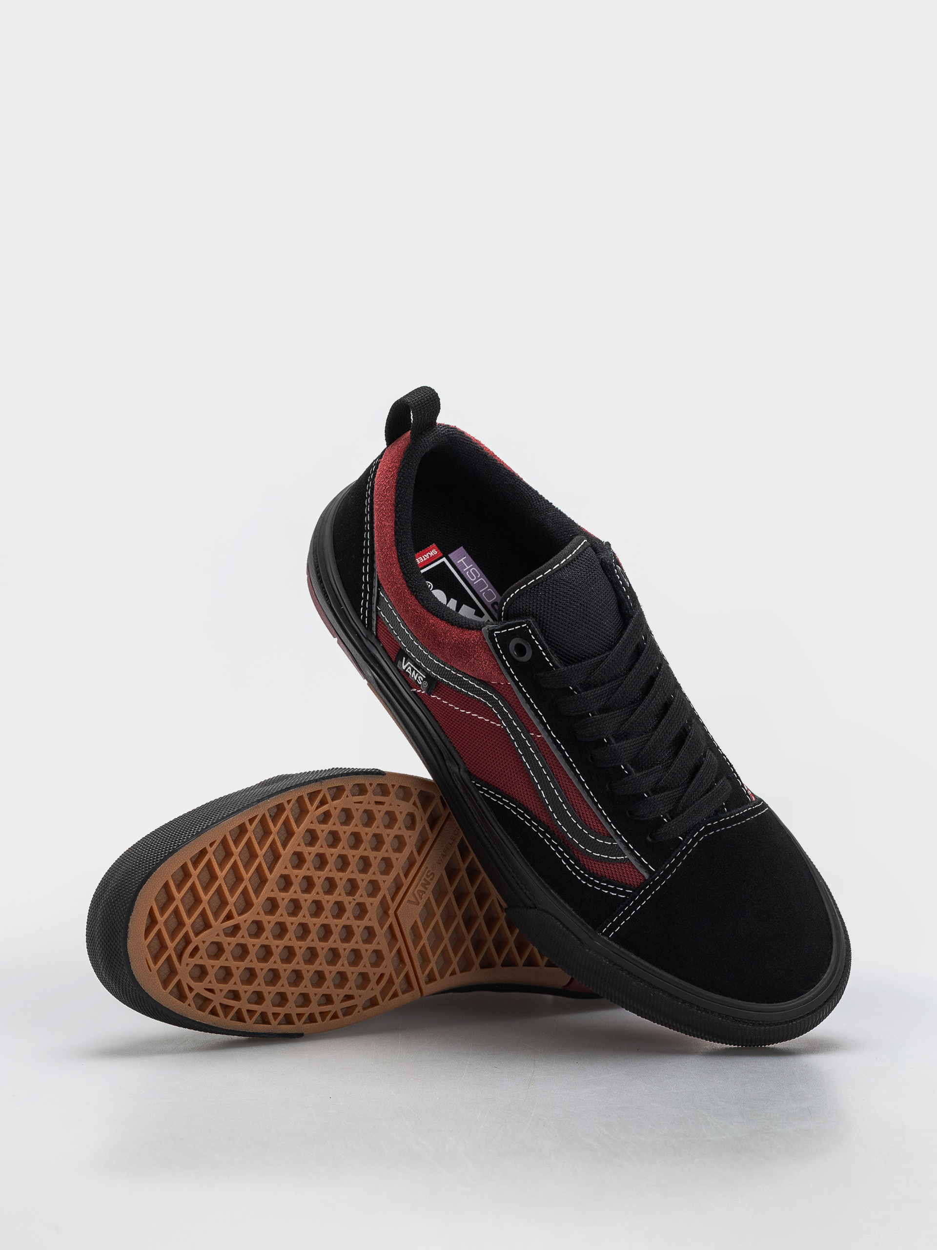 Pantofi Vans Skate Old Skool Wafflecup (black/red)