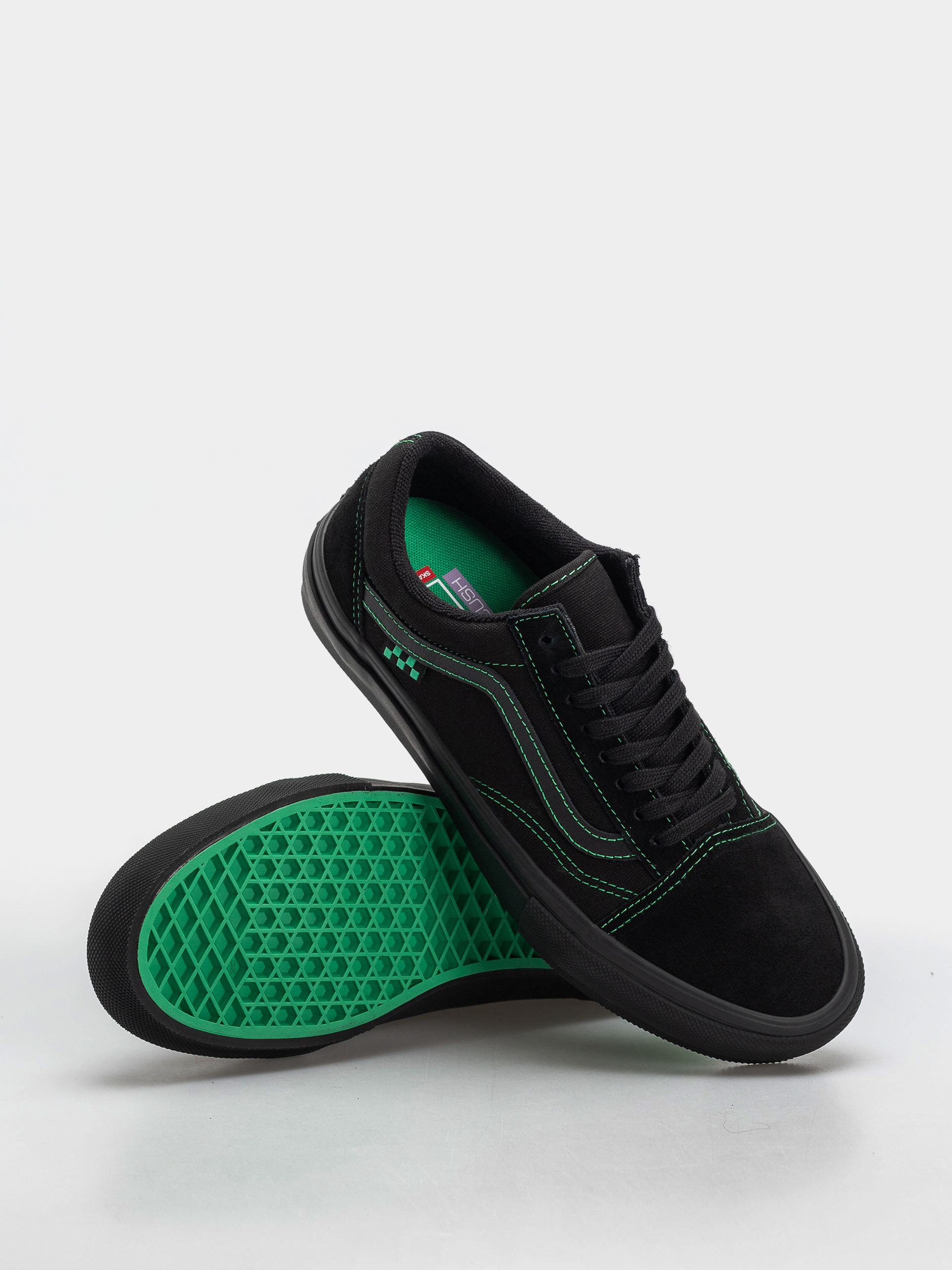 Pantofi Vans Skate Old Skool (black/black/gre)