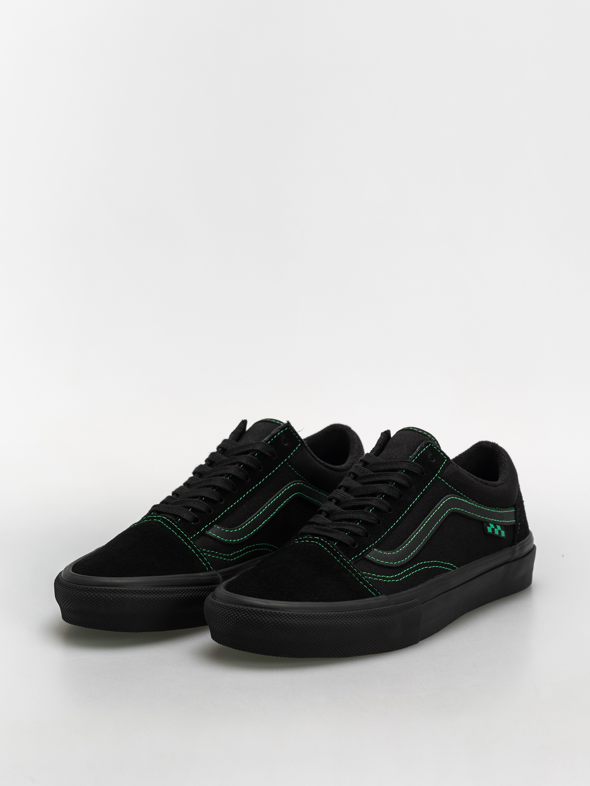 Pantofi Vans Skate Old Skool (black/black/gre)