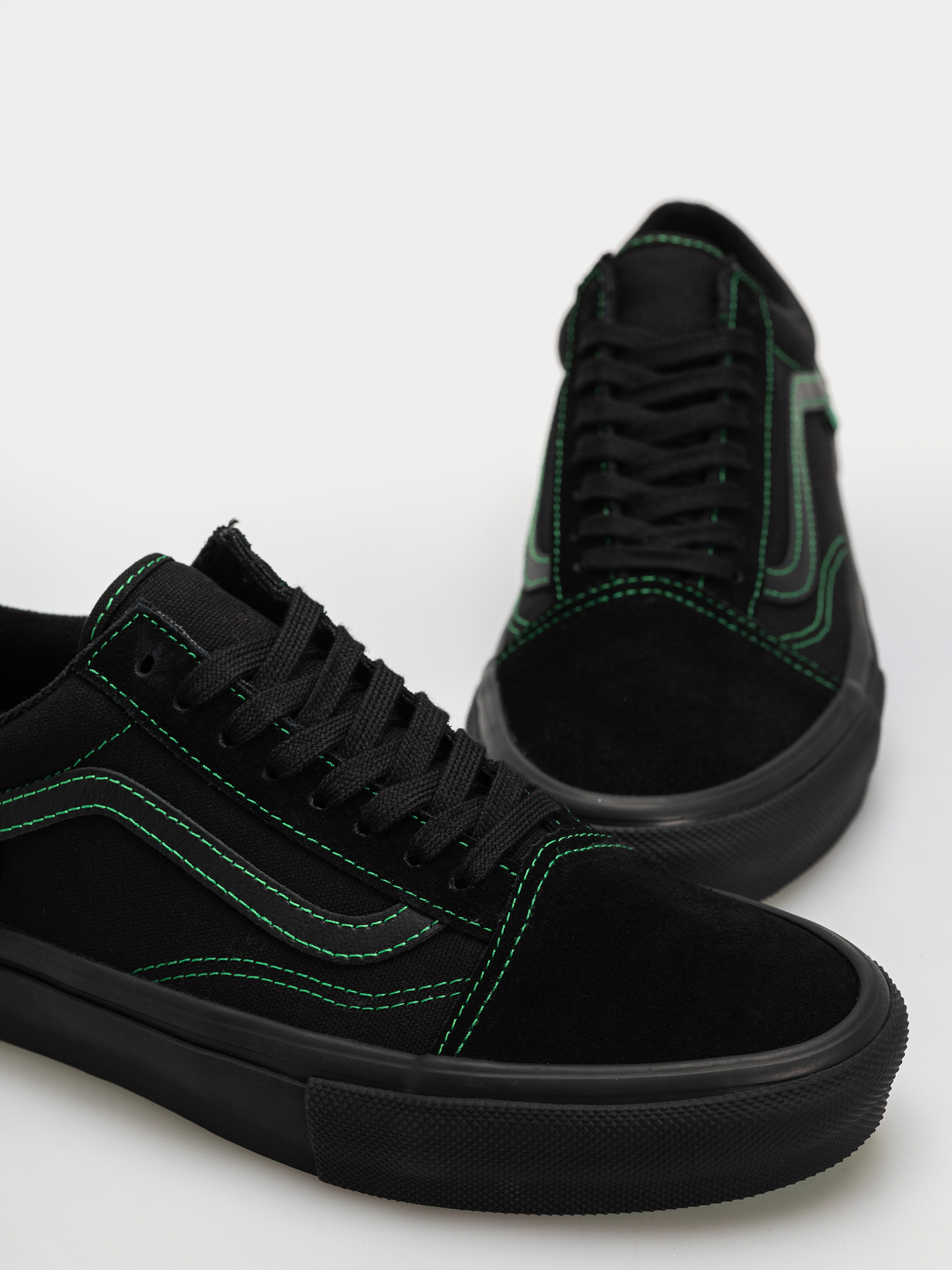 Pantofi Vans Skate Old Skool (black/black/gre)
