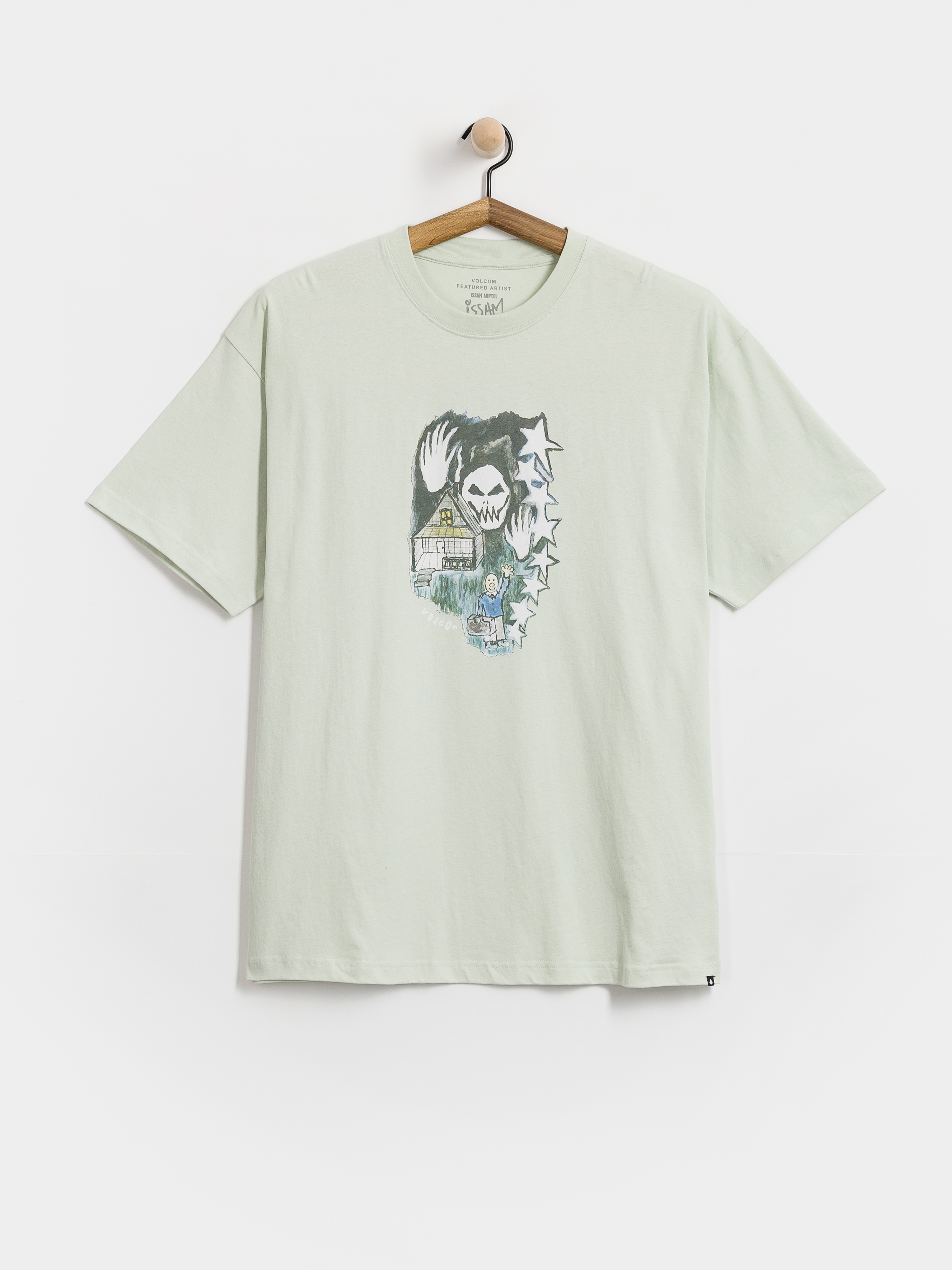 Tricou Volcom Fa Issam Auptel Lse (pale aqua)