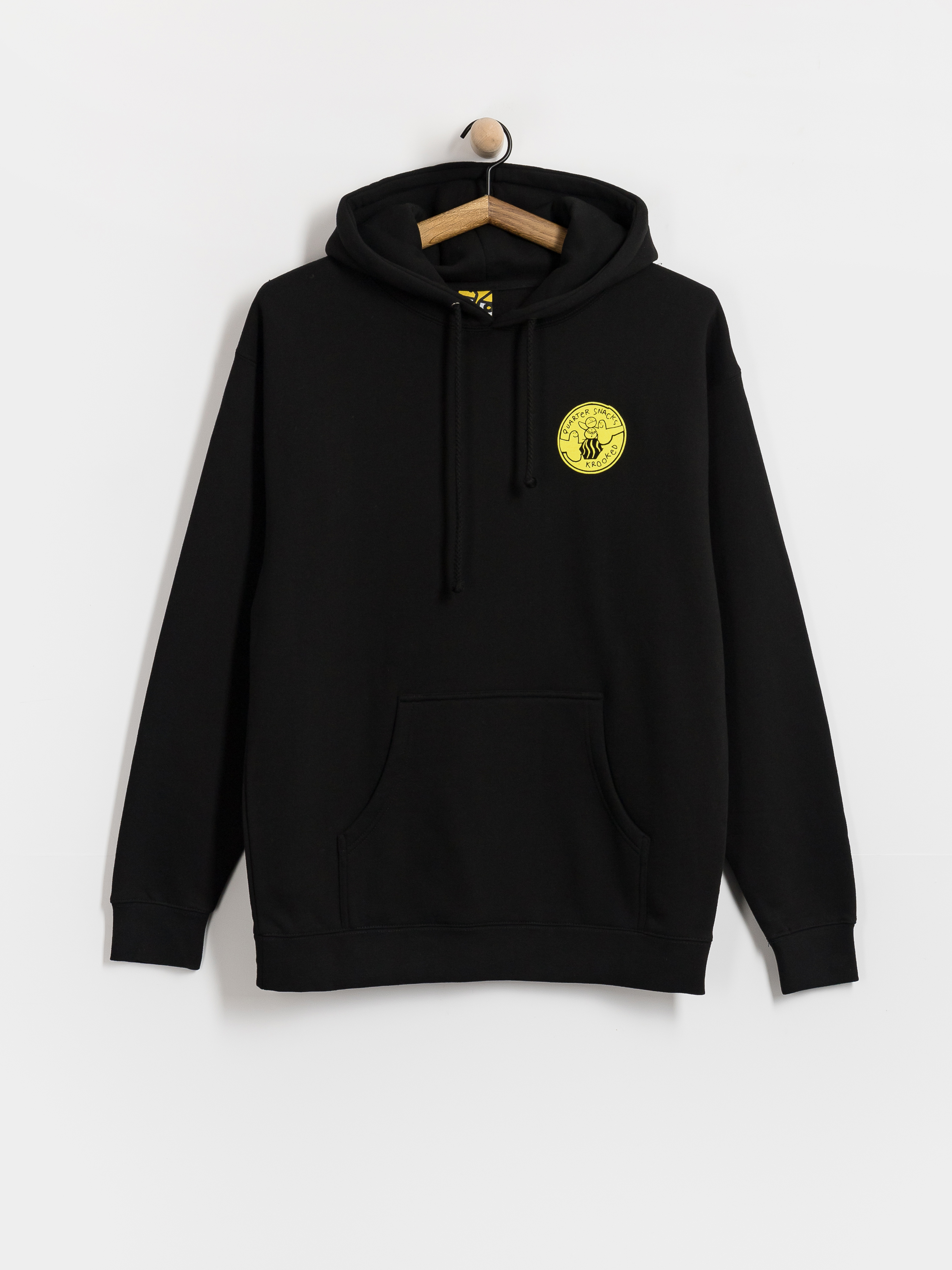 Hanorac Krooked X Quarter Snacks Snackman (black)