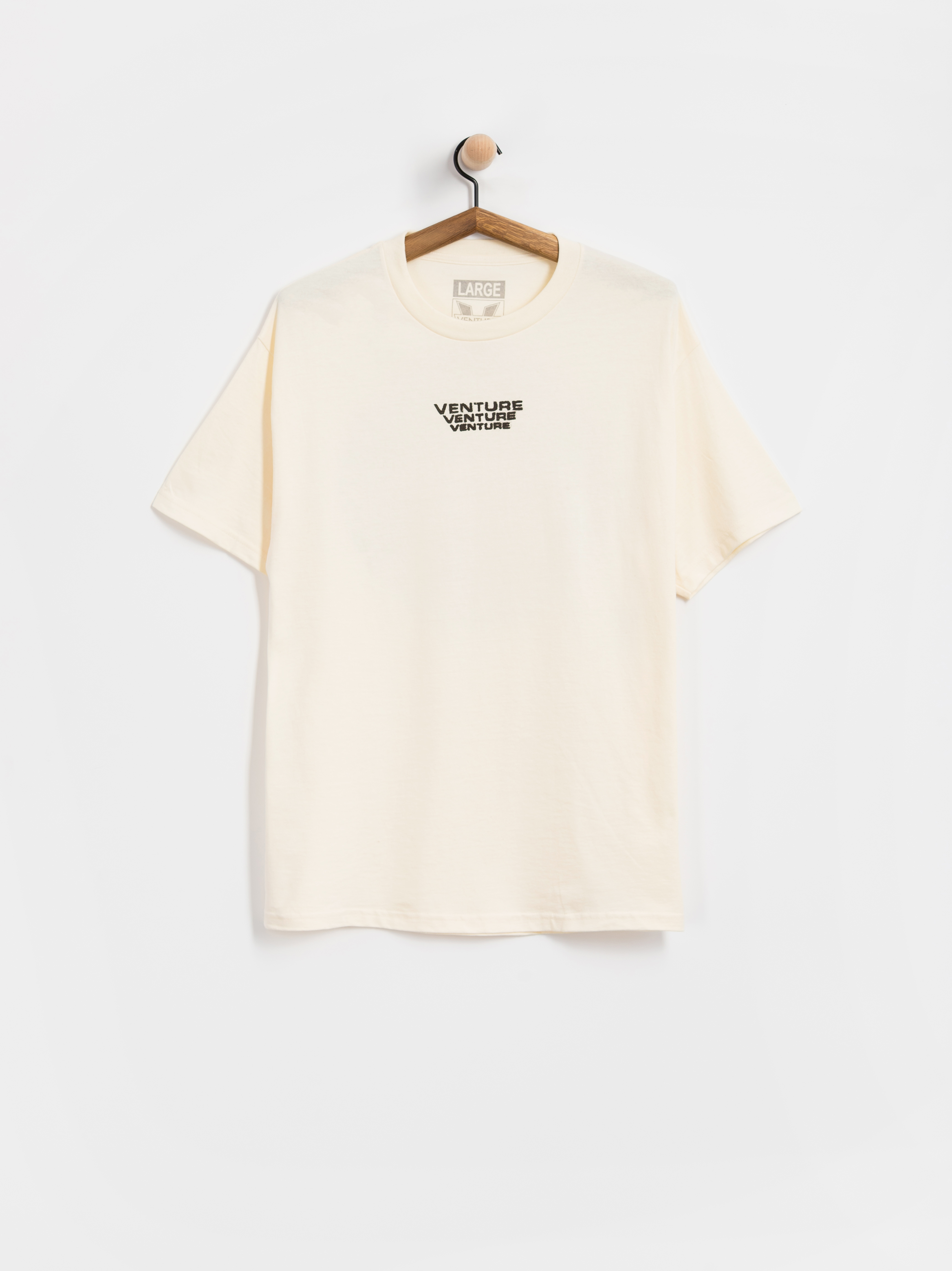 Tricou Venture Global (cream)