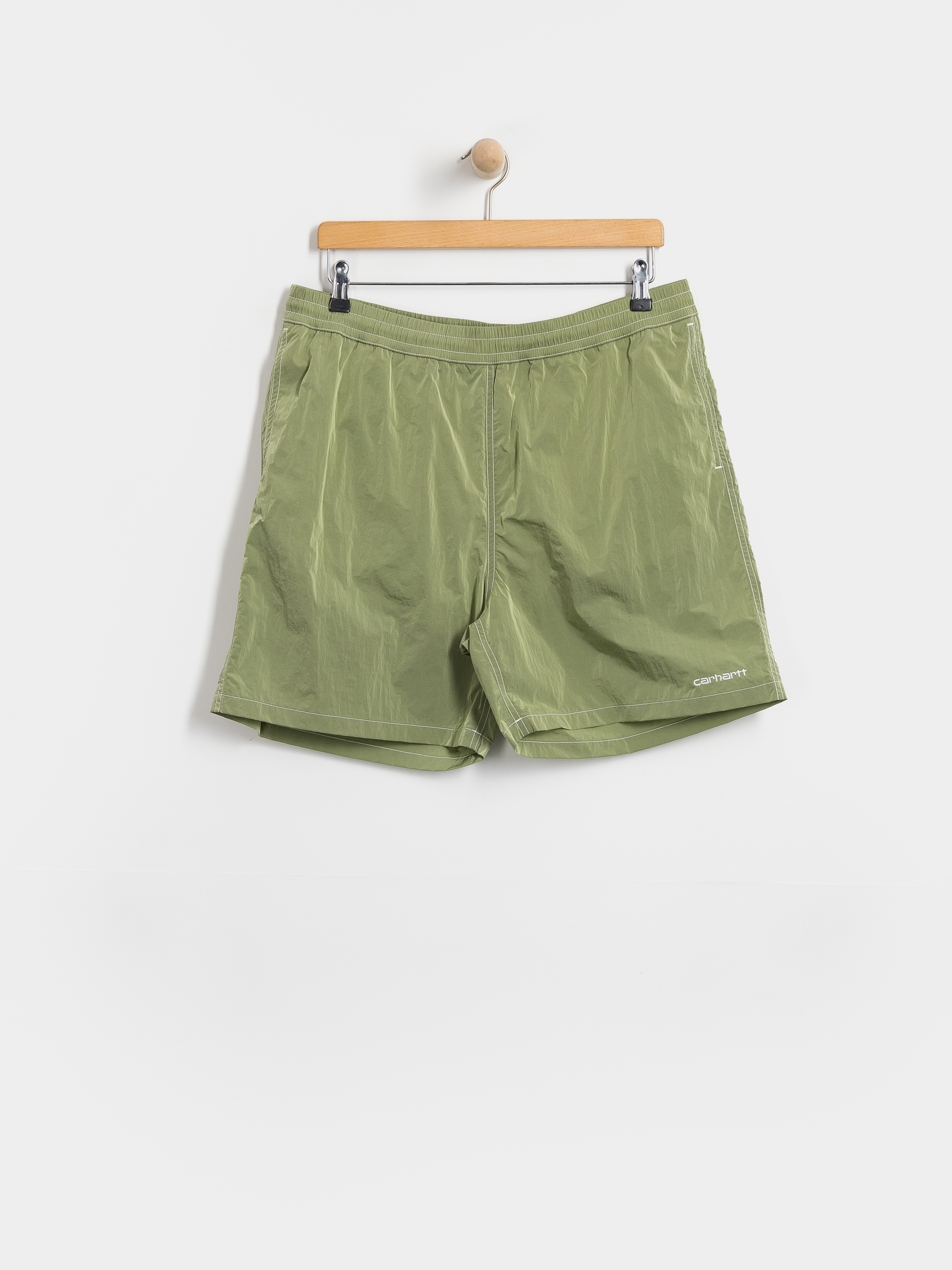 Pantaloni scurți Carhartt WIP Canby Swim (gentle green/white)