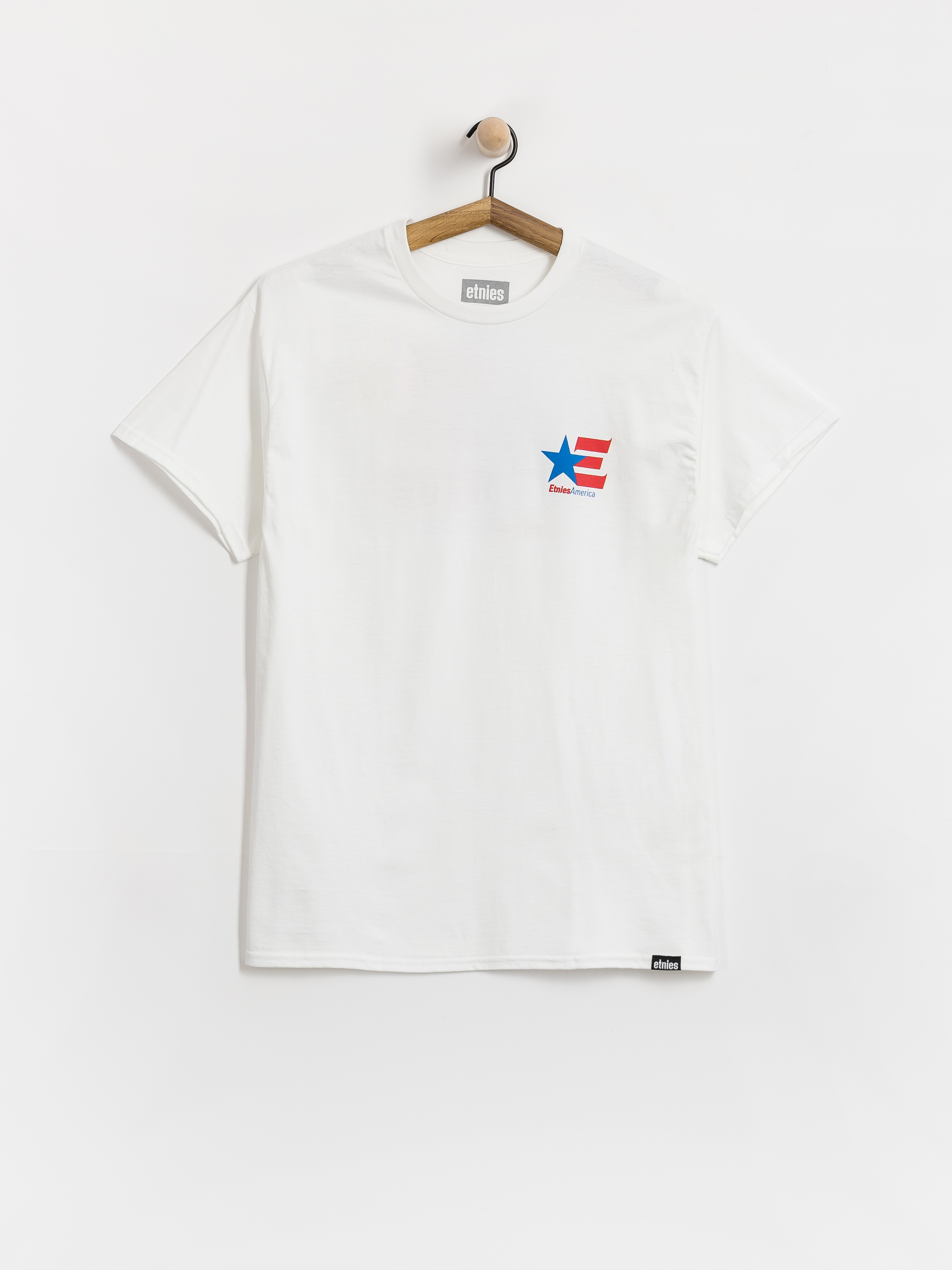 Tricou Etnies America (white/blue/red)