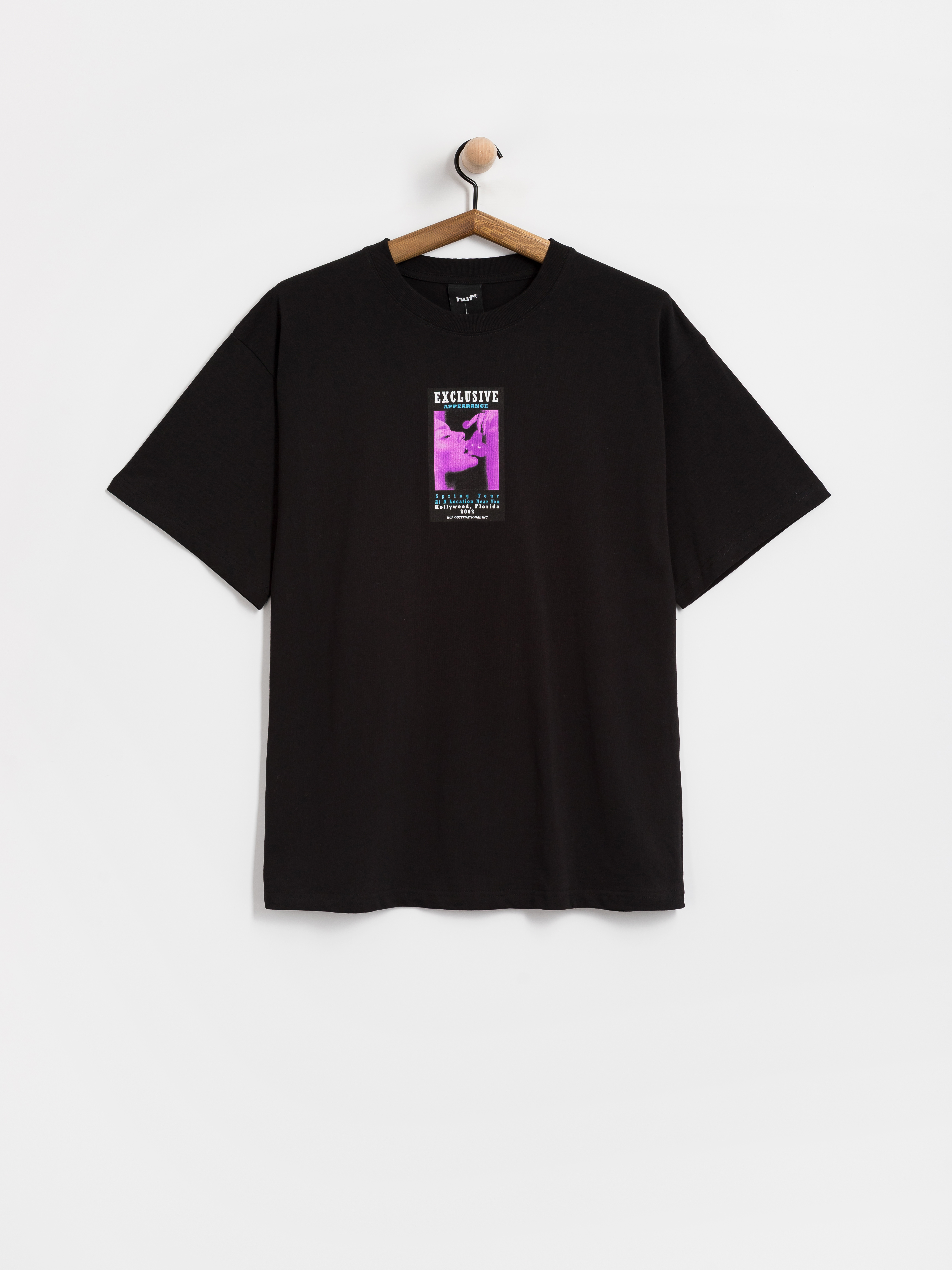 Tricou HUF Exclusive Appearance (black)