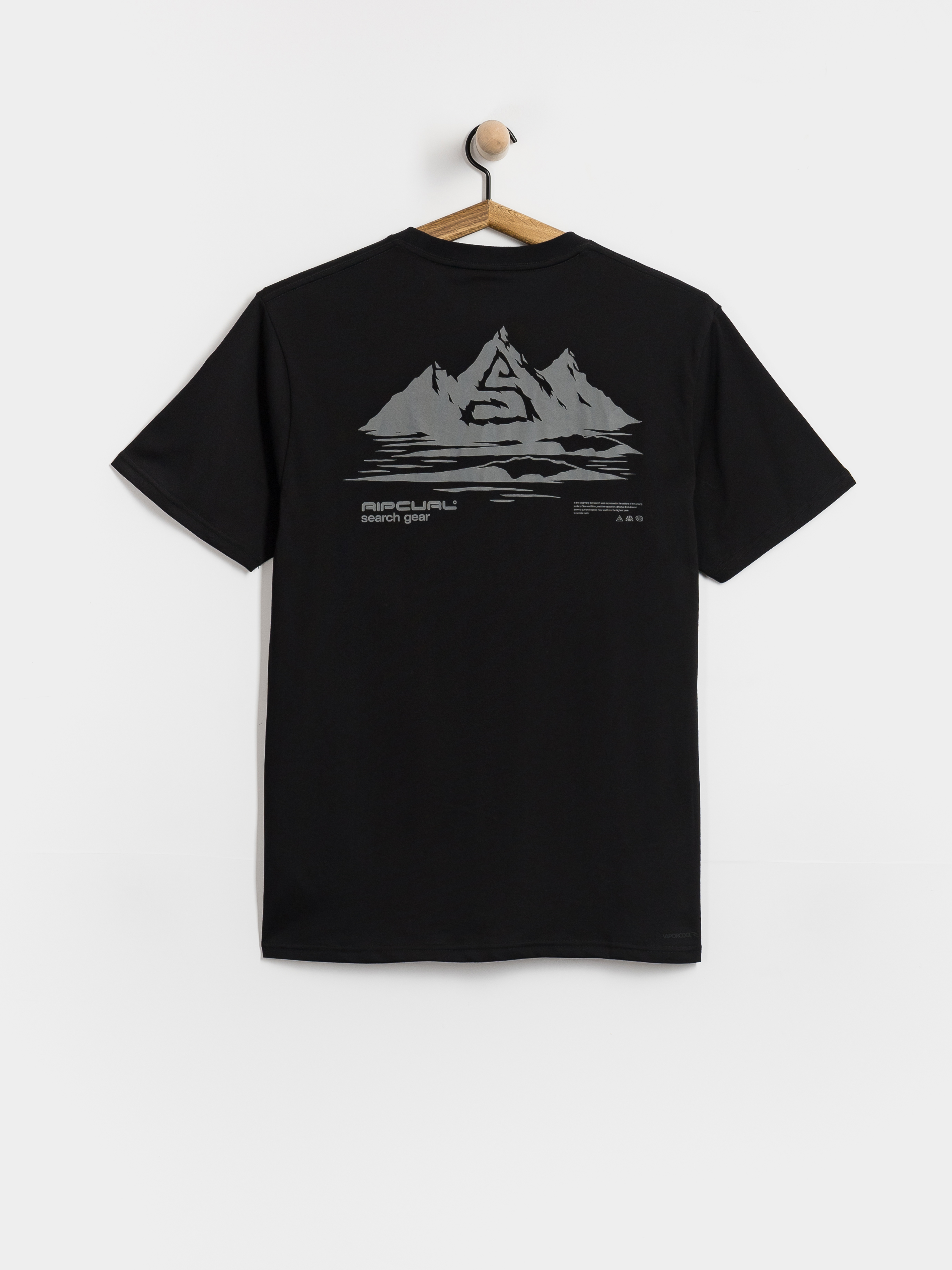Tricou Rip Curl Vaporcool Search Peak (black)