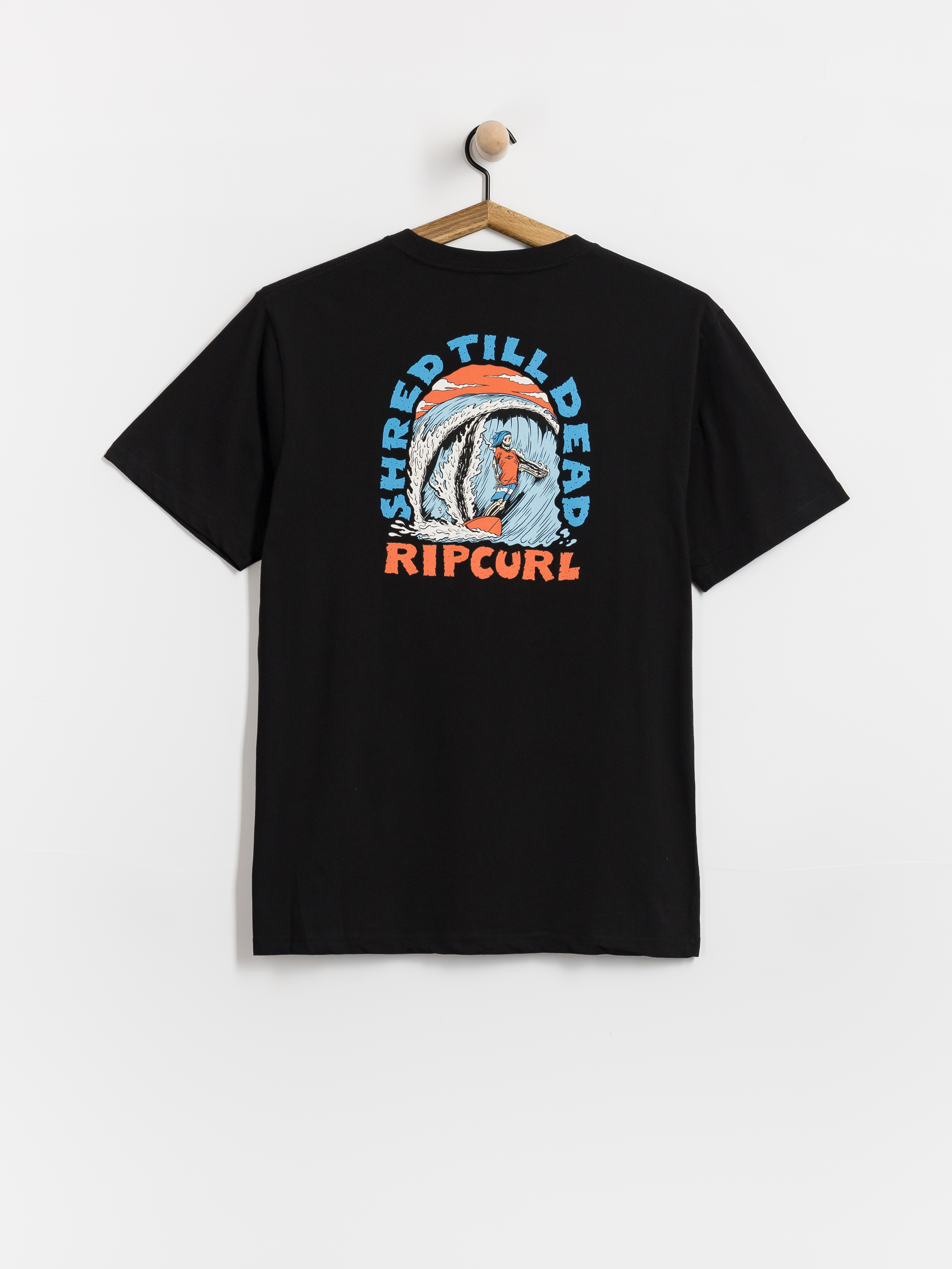 Tricou Rip Curl Shred Til (black)