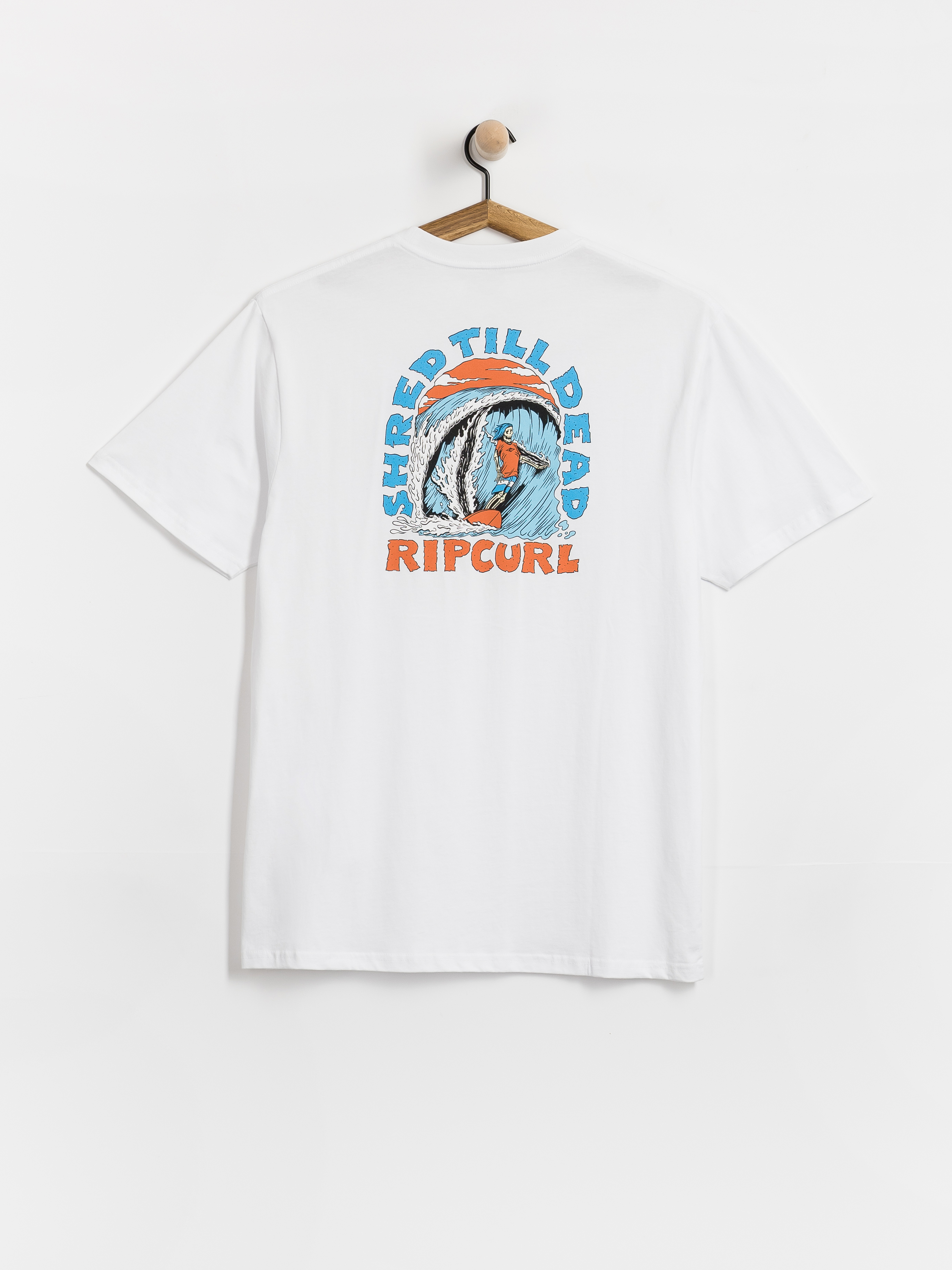 Tricou Rip Curl Shred Til (white)