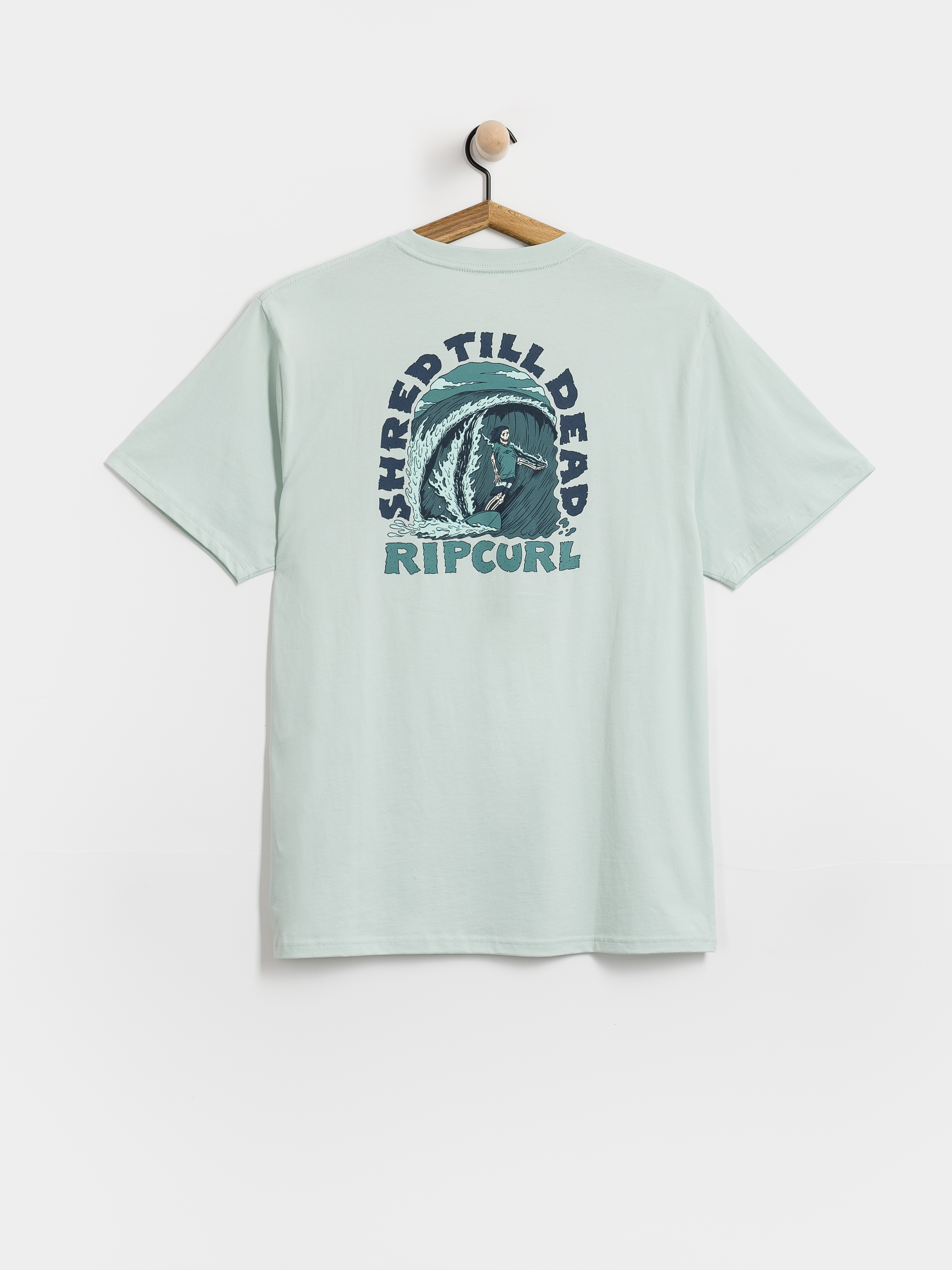 Tricou Rip Curl Shred Til (spray green)