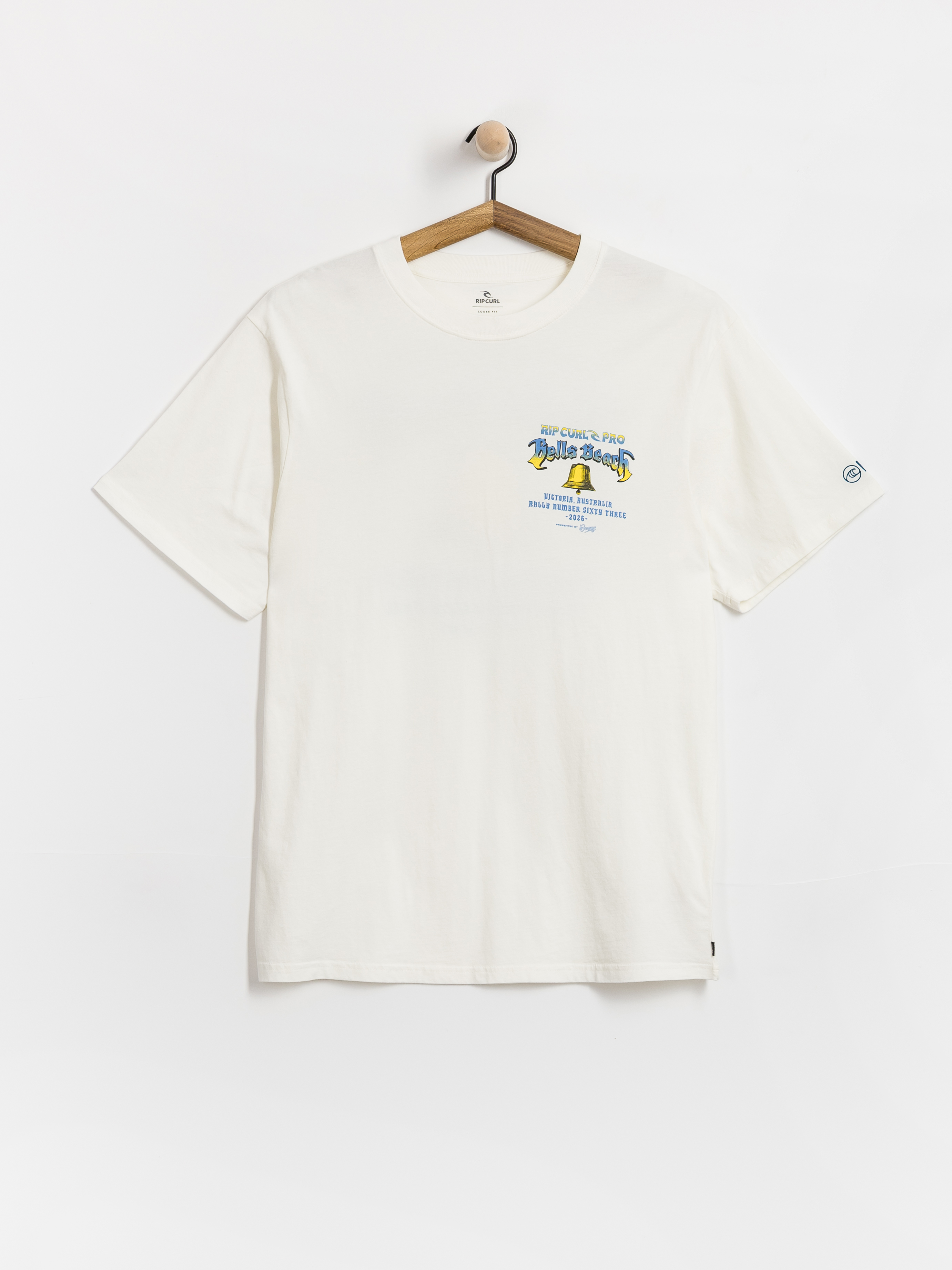 Tricou Rip Curl Bells Pro 26 Bell Logo (bone)