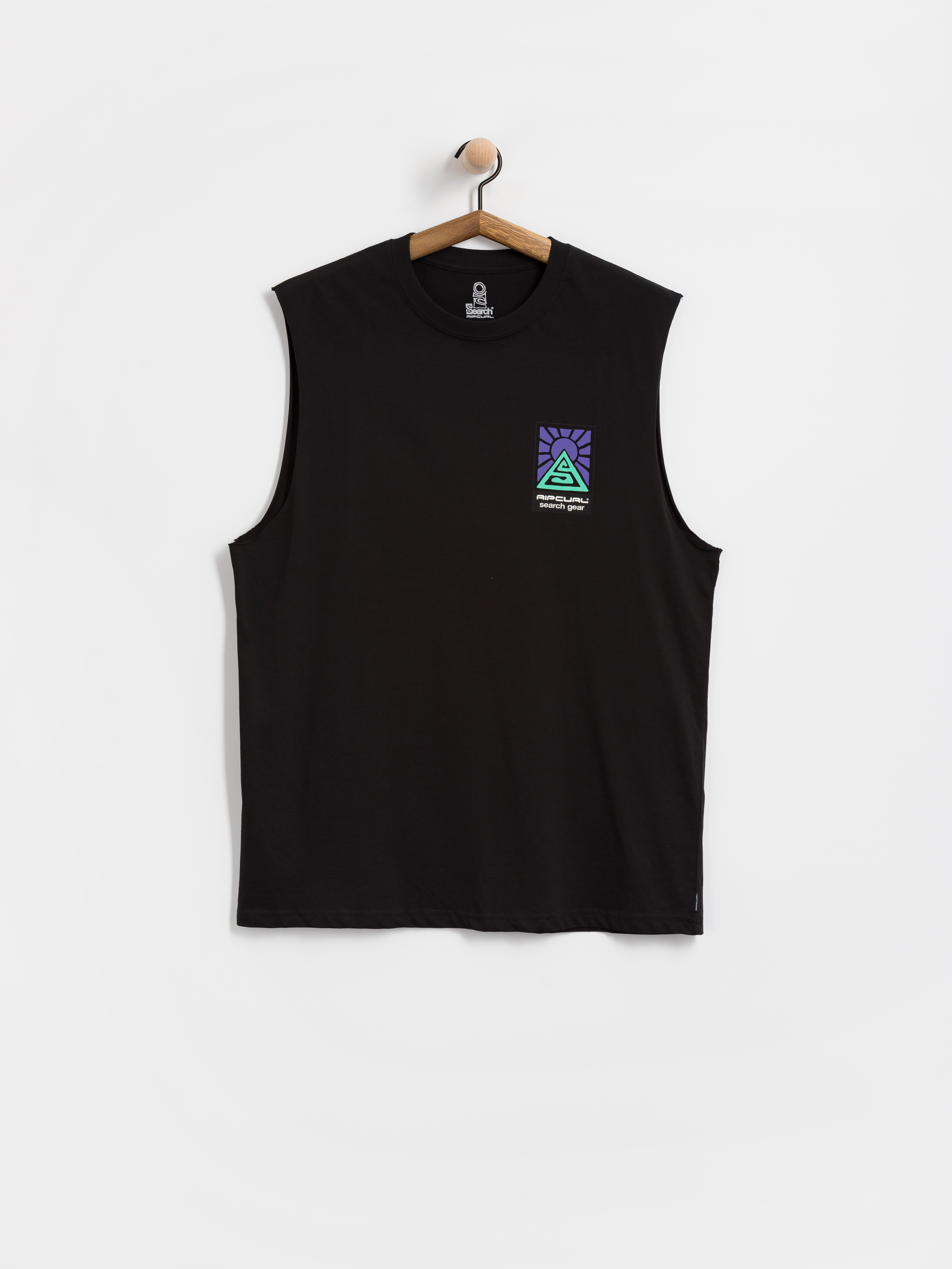 Tricou Rip Curl Search Dawn Muscle (black)