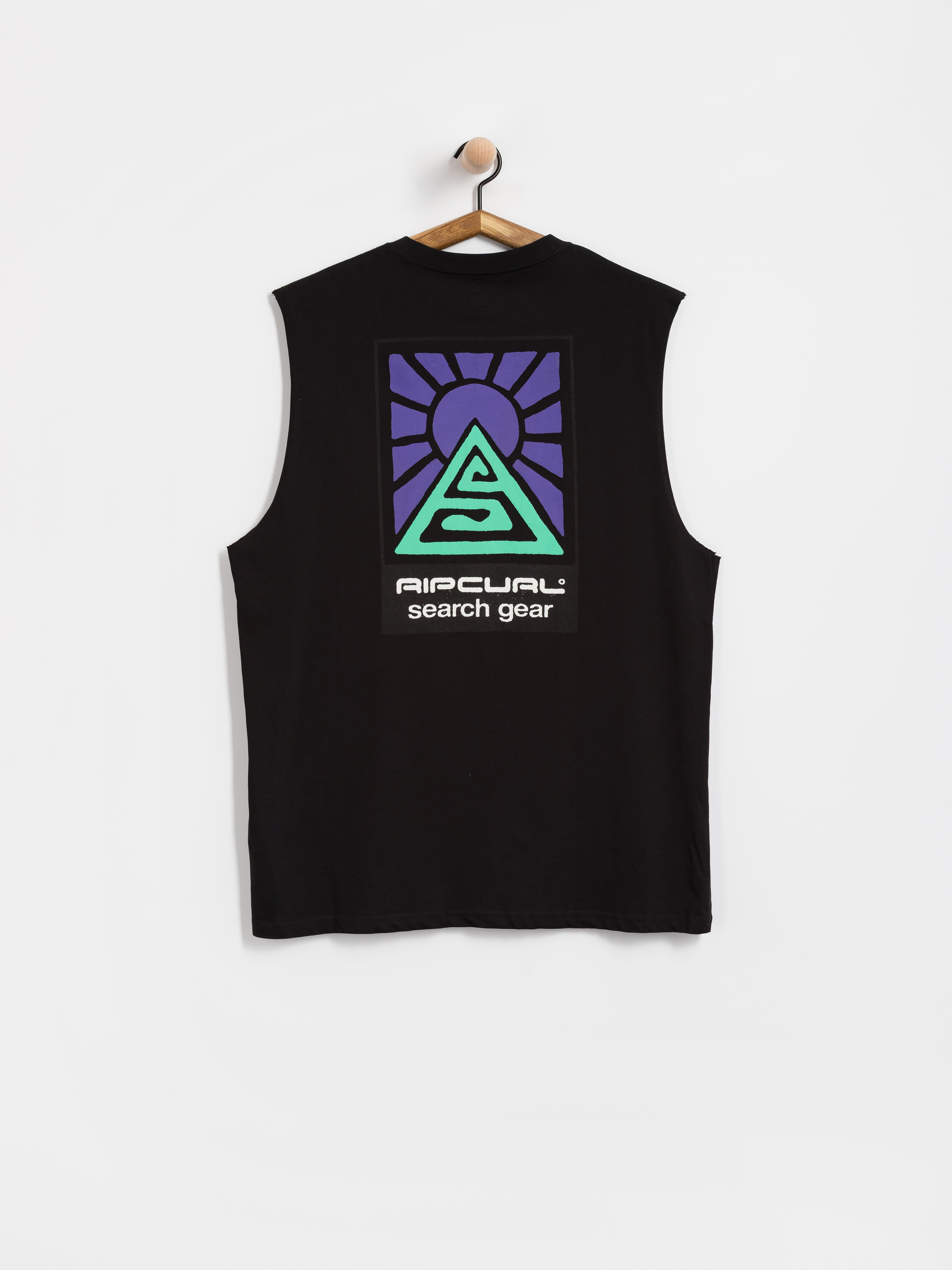 Tricou Rip Curl Search Dawn Muscle (black)