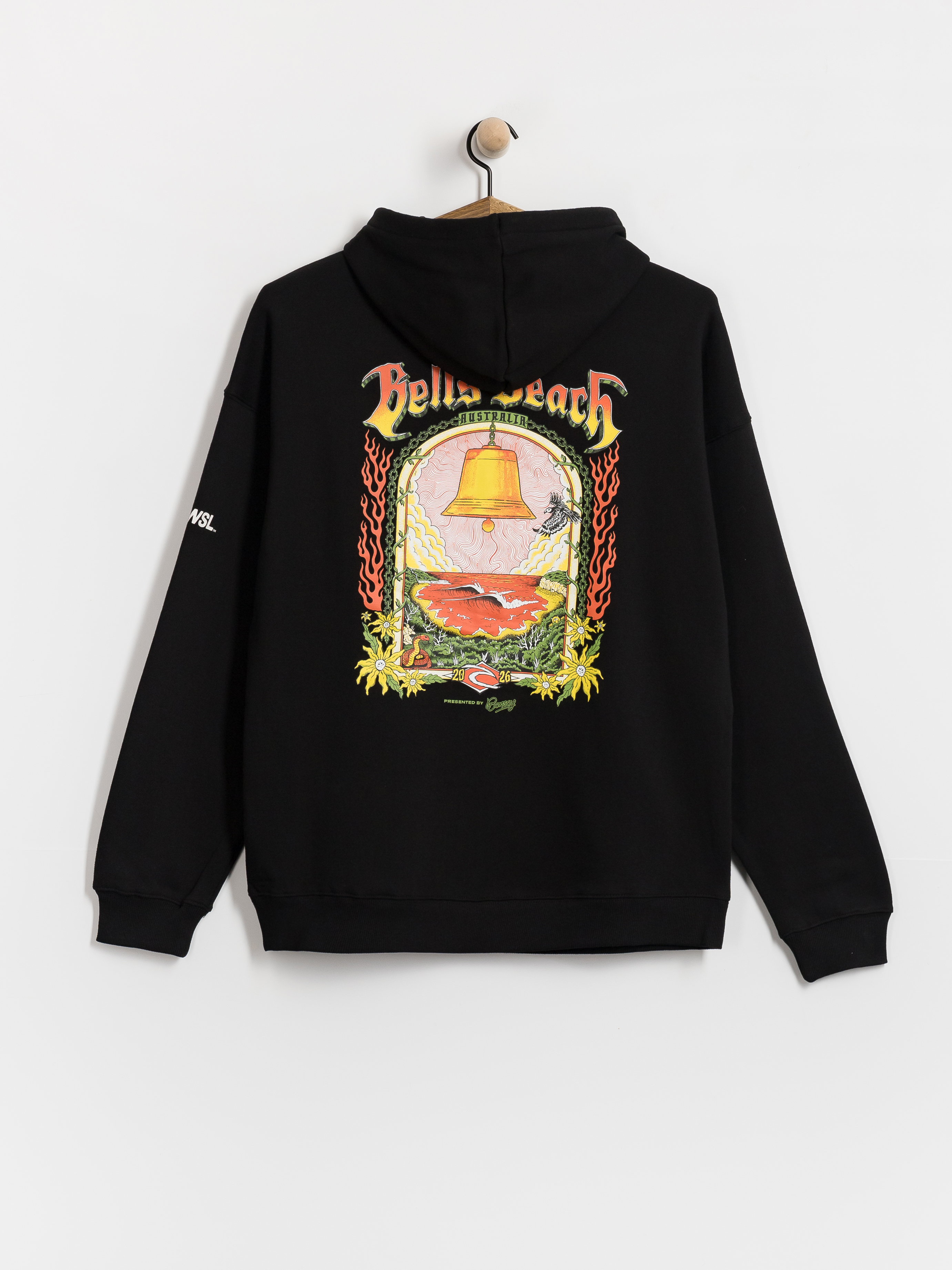 Hanorac cu glugă Rip Curl Bells Pro 26 HD (black)