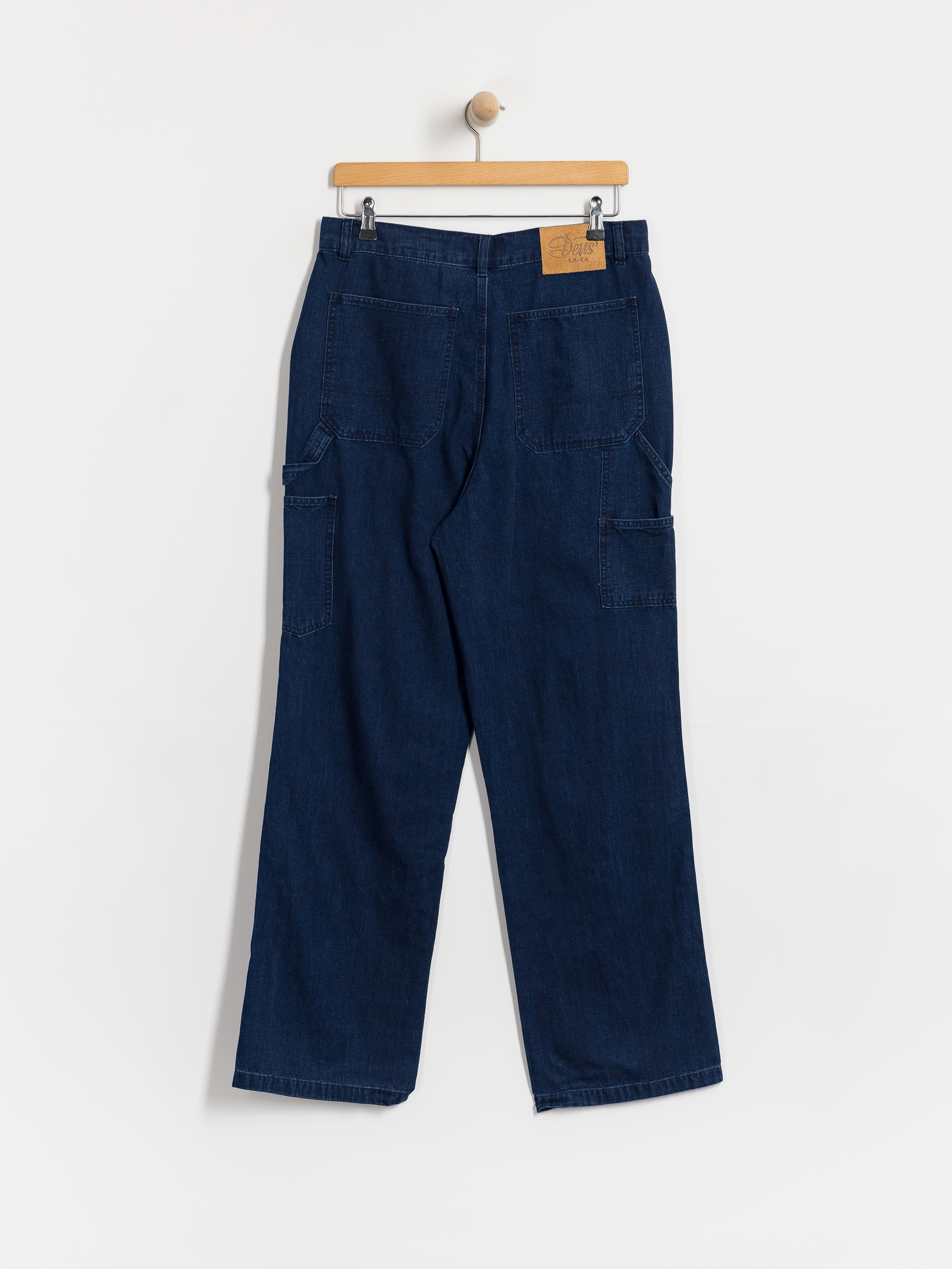 Pantaloni Deus Ex Machina Big Fella Chambray (indigo)