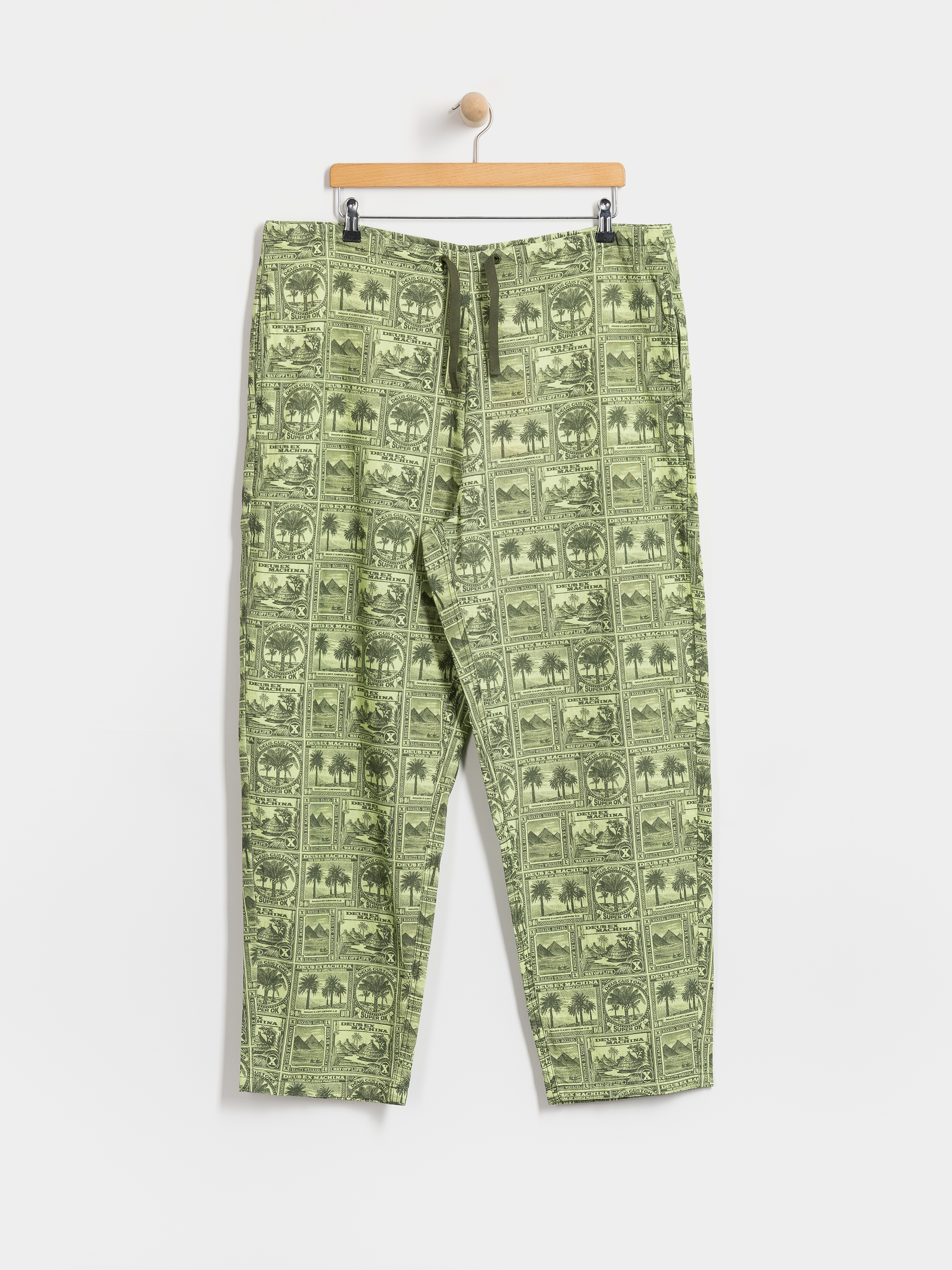 Pantaloni Deus Ex Machina Mail Man (green)