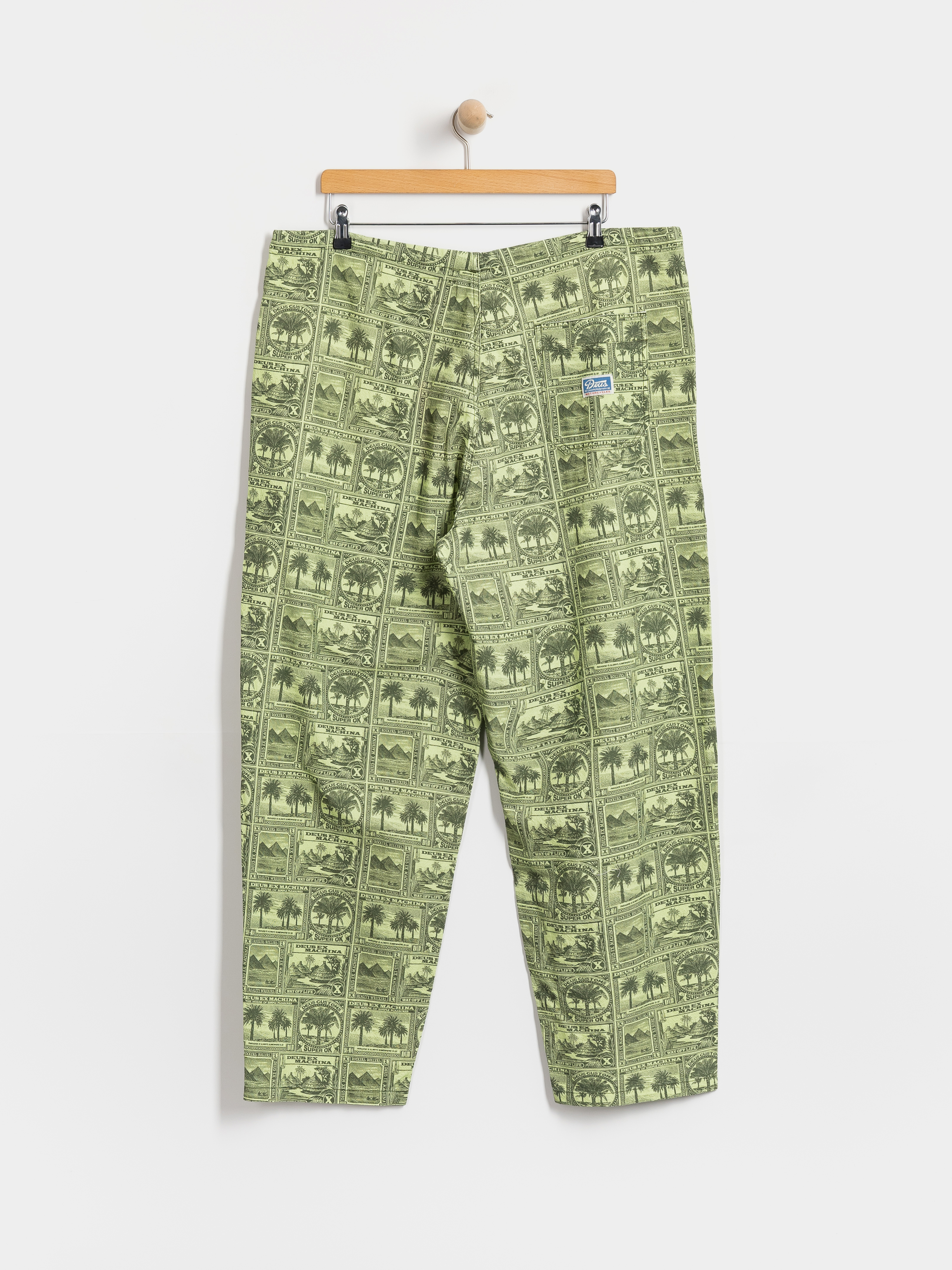 Pantaloni Deus Ex Machina Mail Man (green)