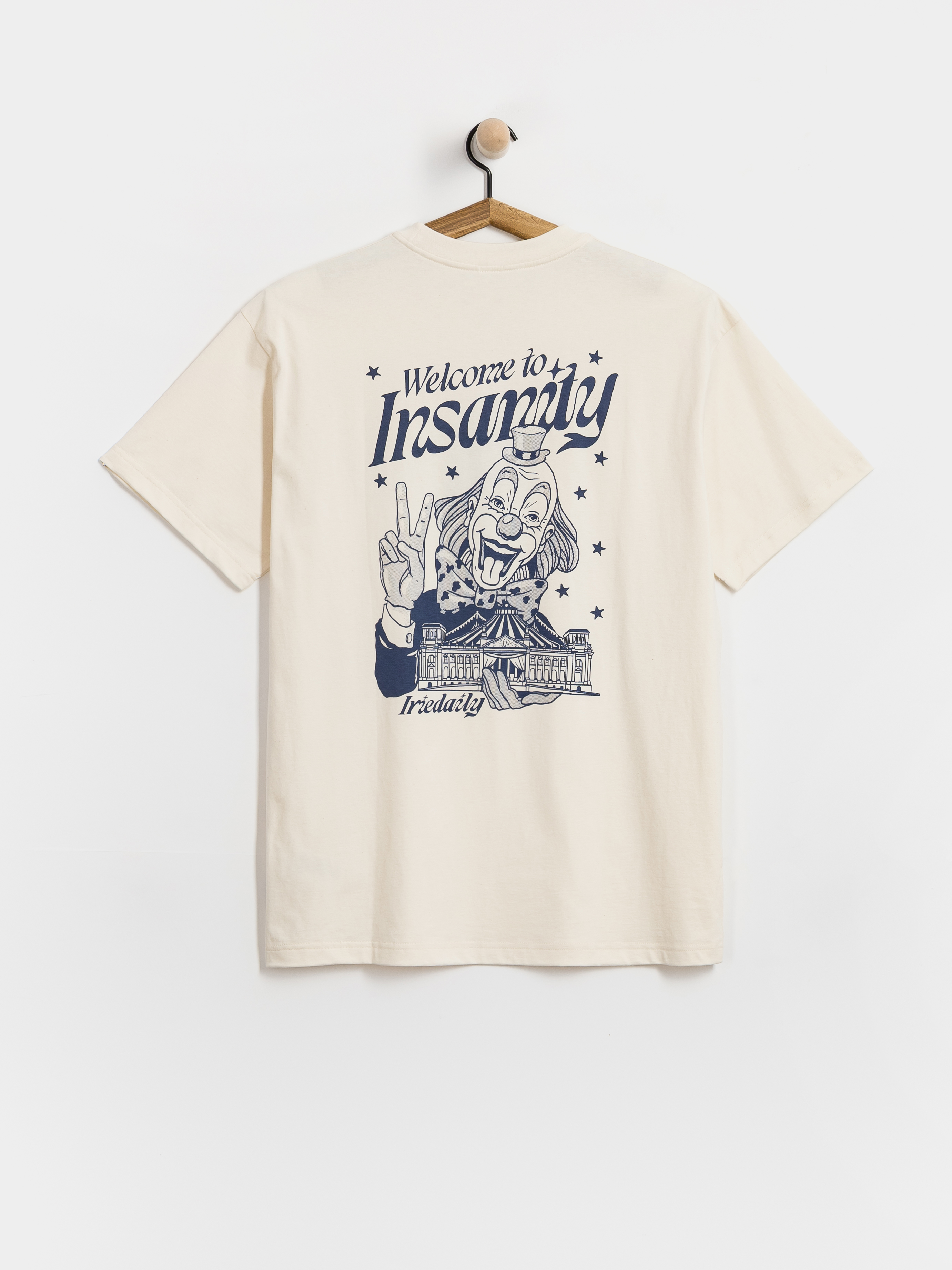 Tricou Iriedaily Clownsanity (undyed)