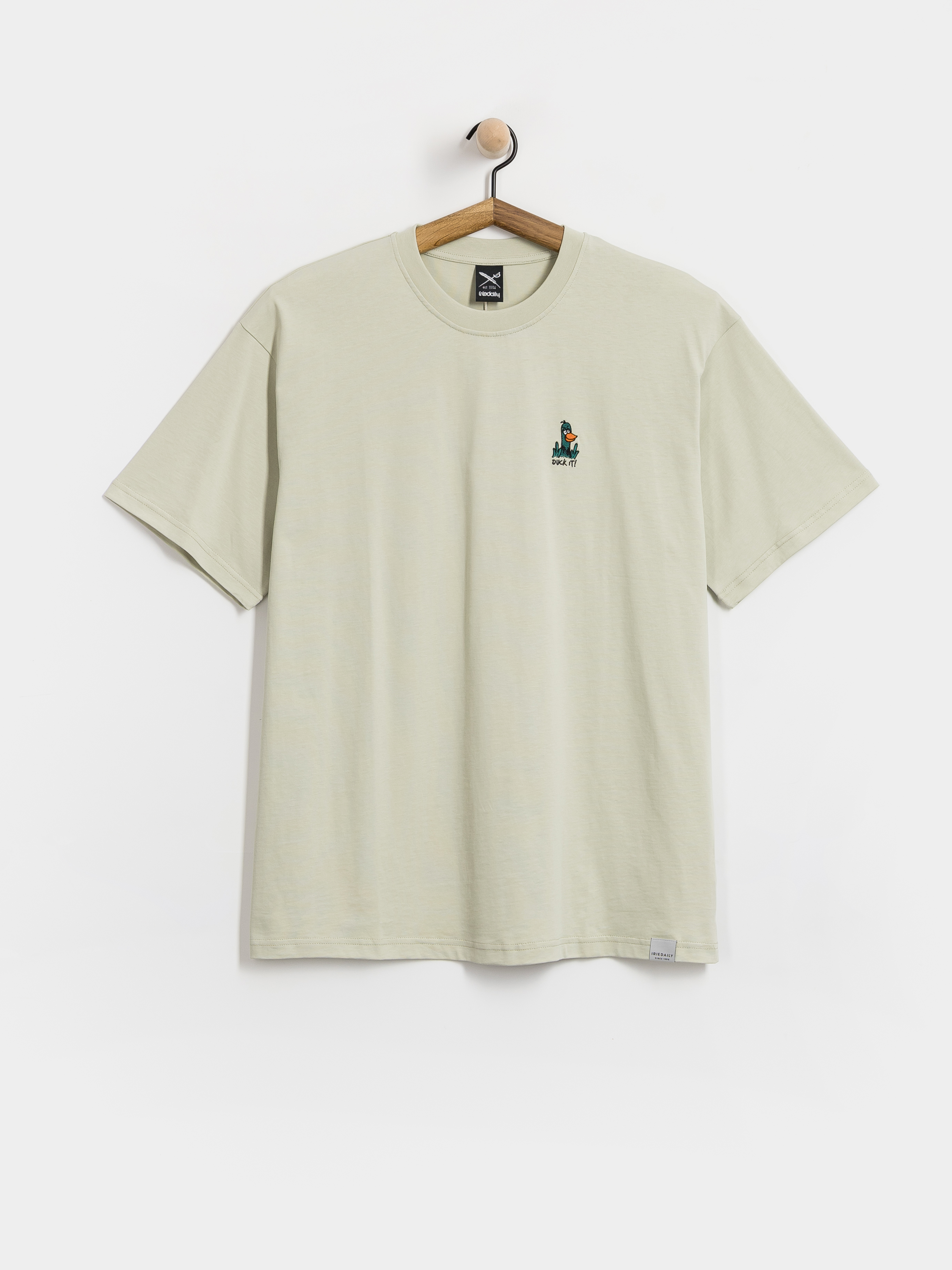 Tricou Iriedaily What The Duck (light sage)