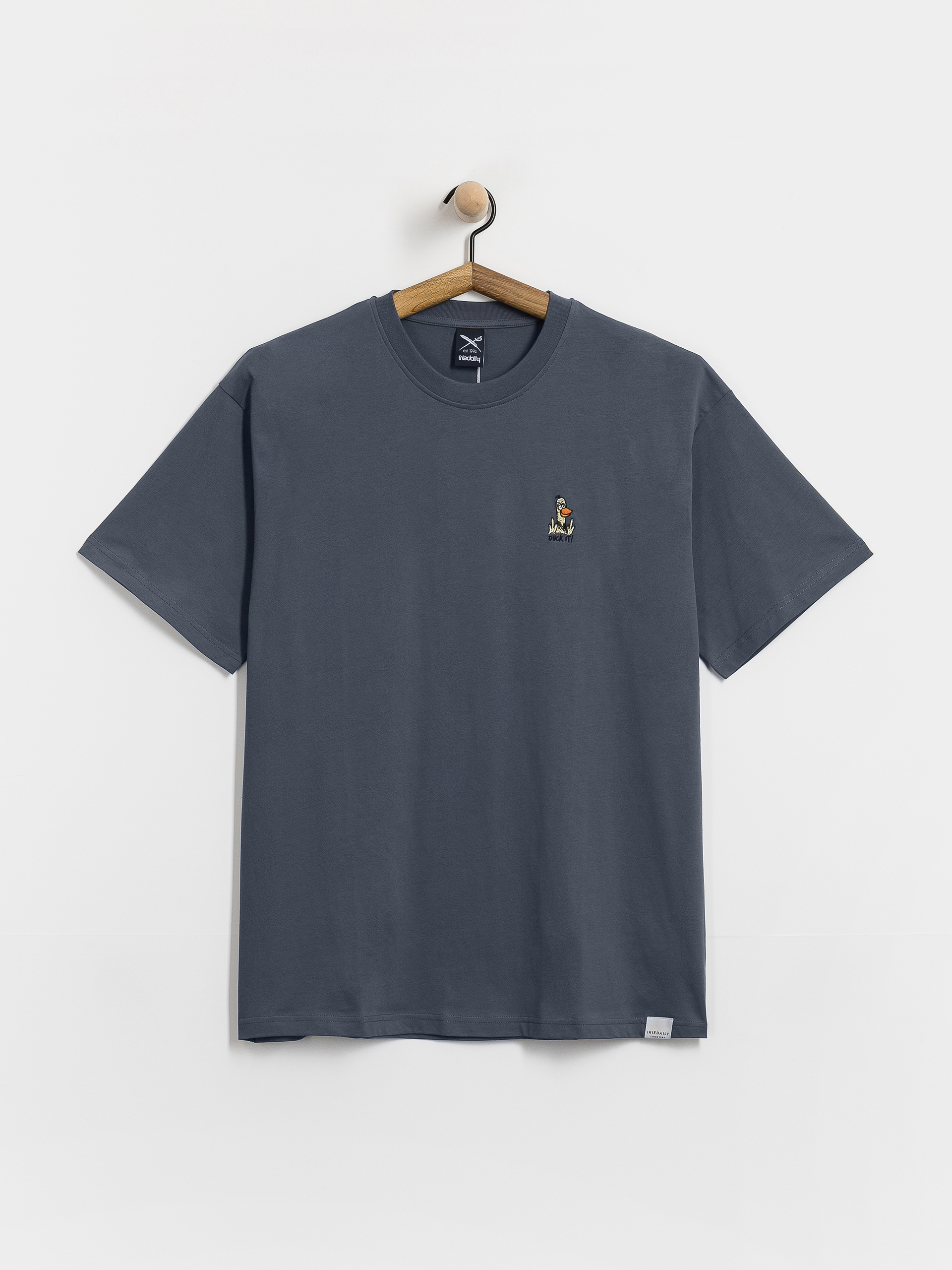 Tricou Iriedaily What The Duck (dark steel)