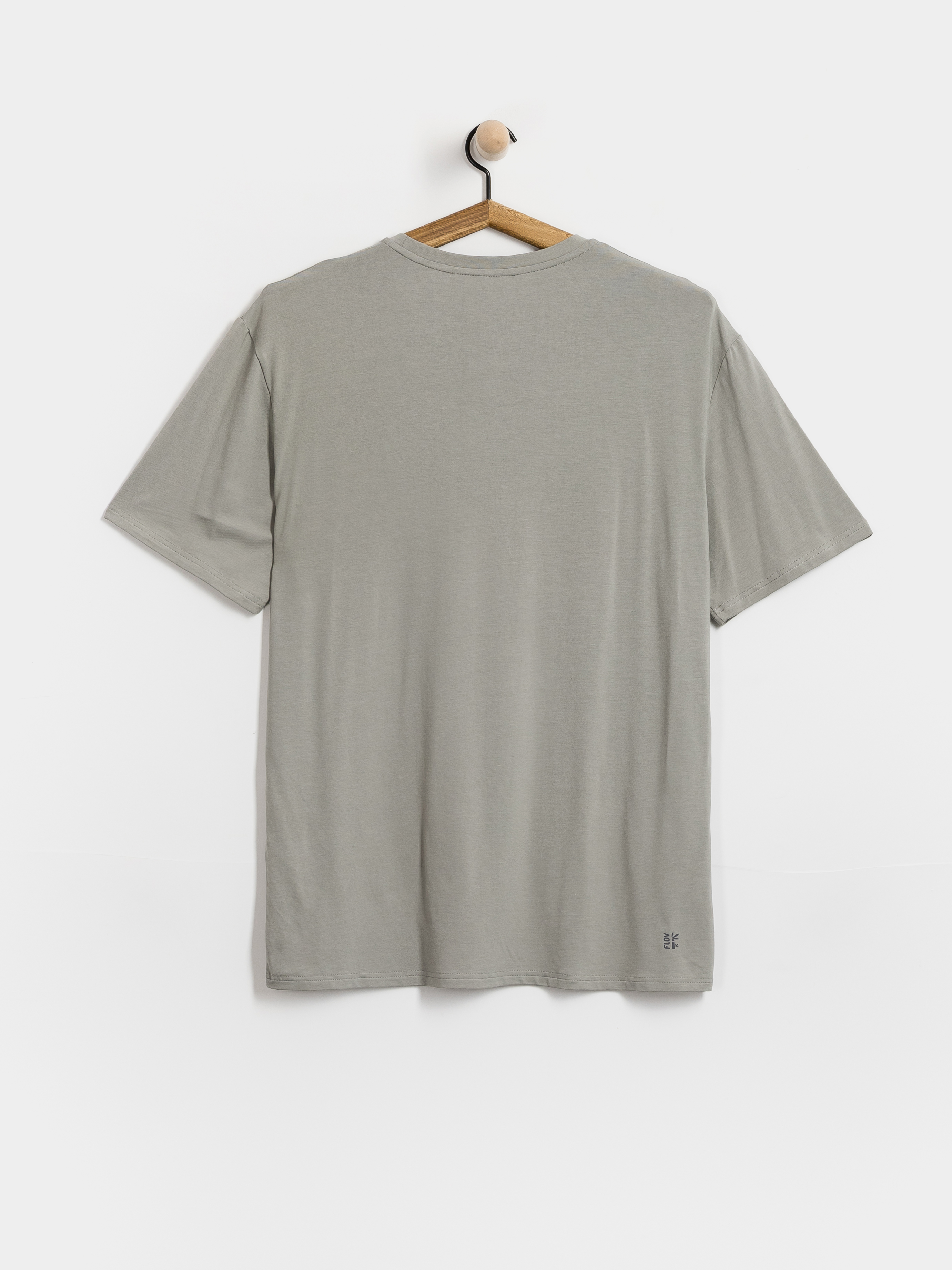 Tricou FLOV Birken Relaxed (light grey/light grey)