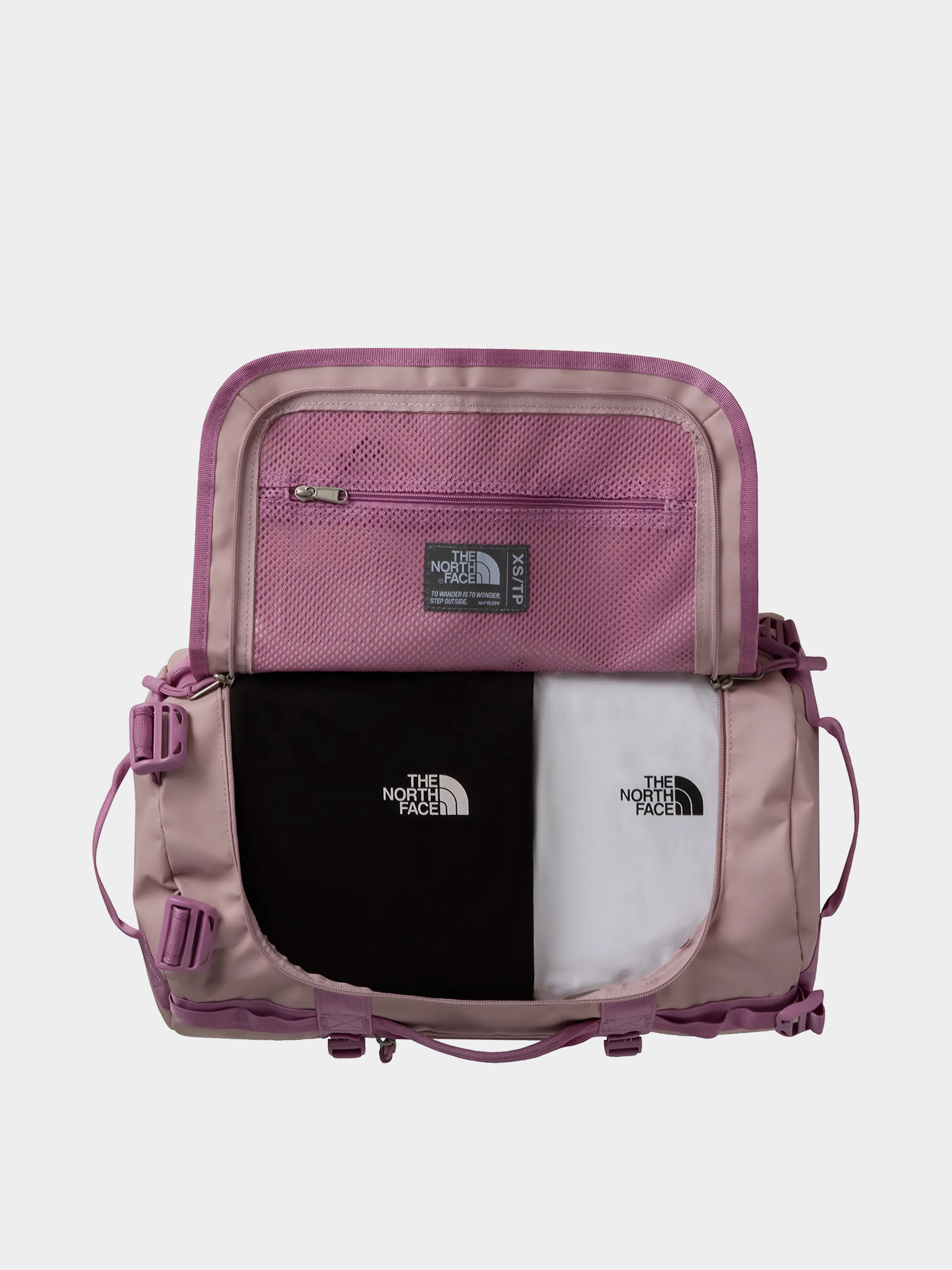 Geantă The North Face Base Camp Duffel XS (metal pink/hush)
