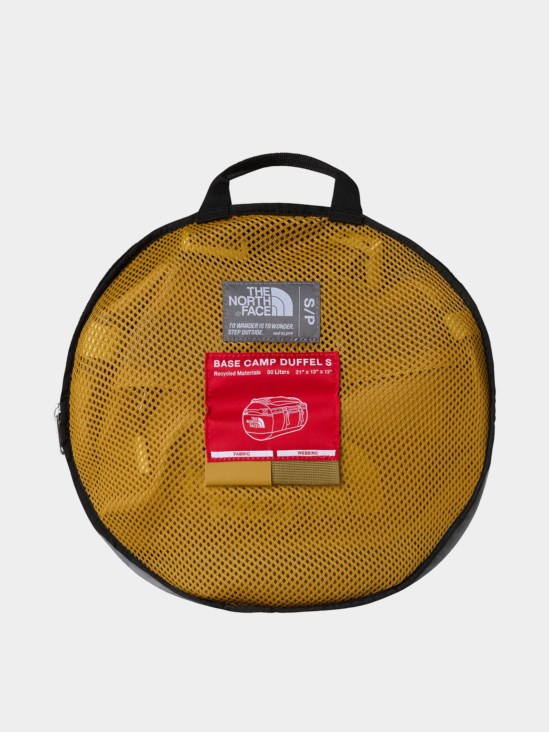 Geantă The North Face Base Camp Duffel S (golden tan/ceda)