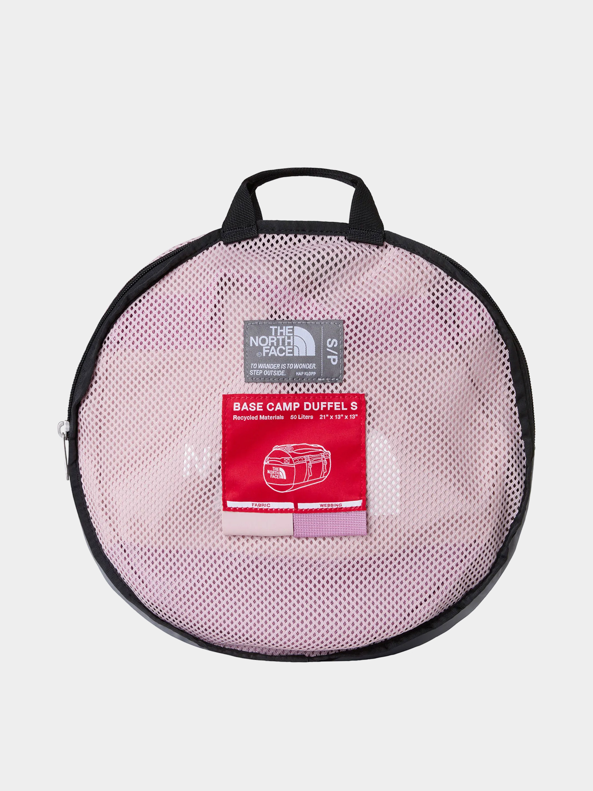 Geantă The North Face Base Camp Duffel S (metal pink/hush)