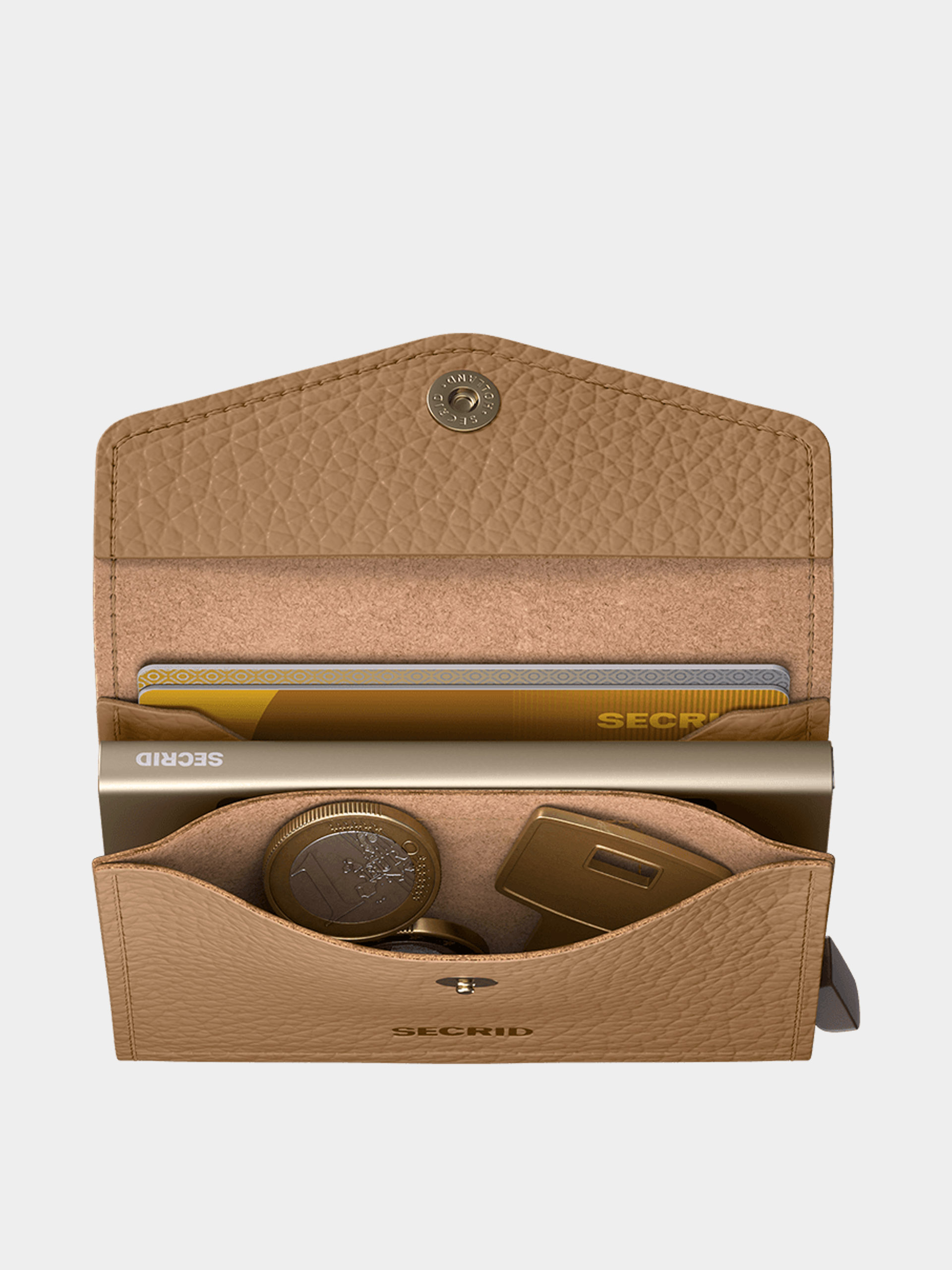 Portofel Secrid Envelope (pebble cappuccino)