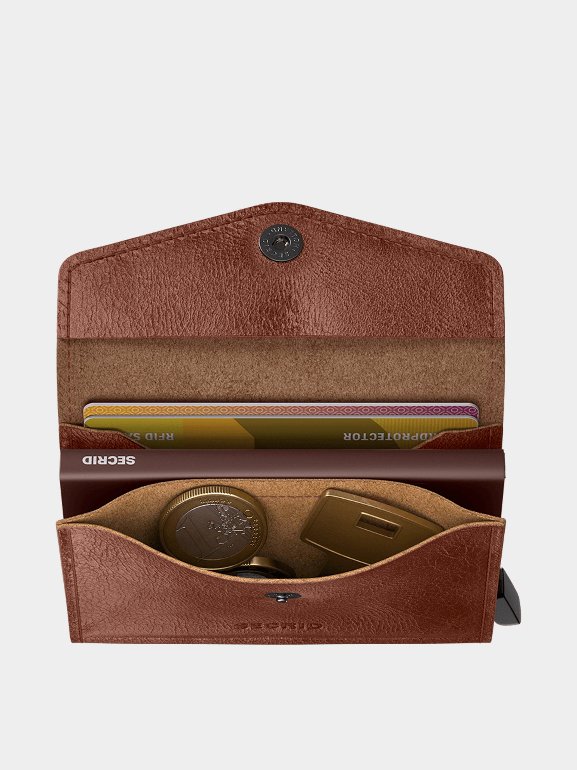 Portofel Secrid Envelope (vintage cognac)