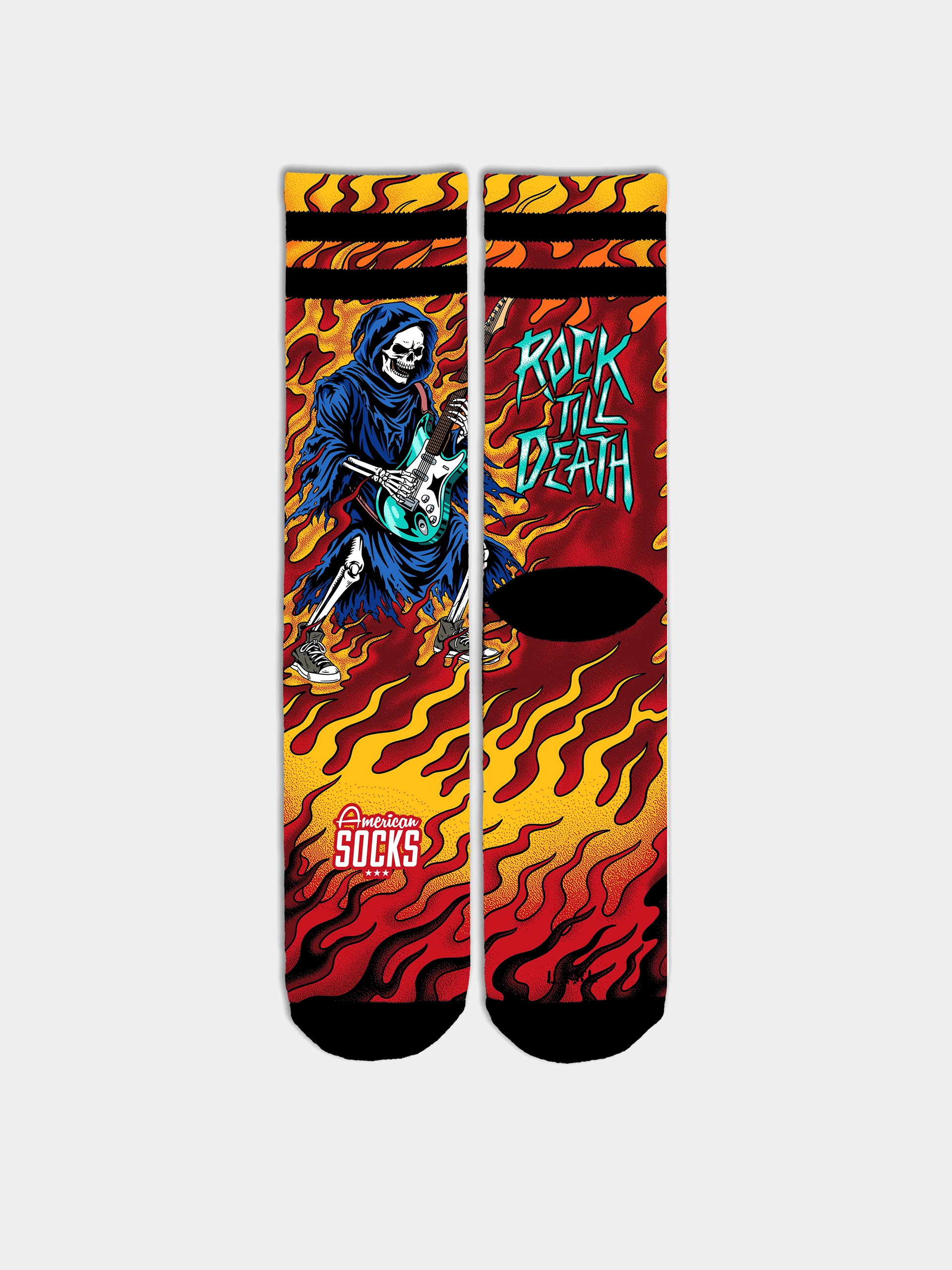 Șosete American Socks Rock till death