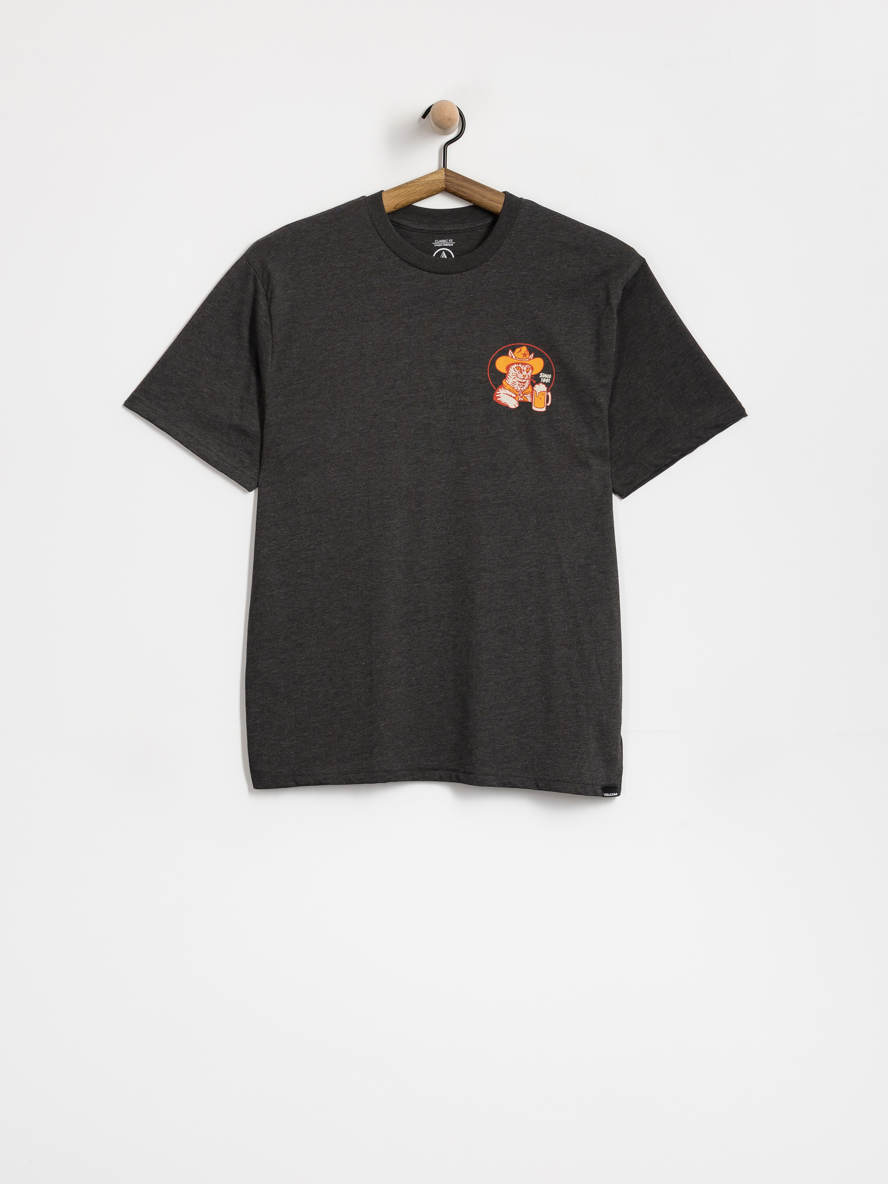 Tricou Volcom Meowdy Hth (heather black)