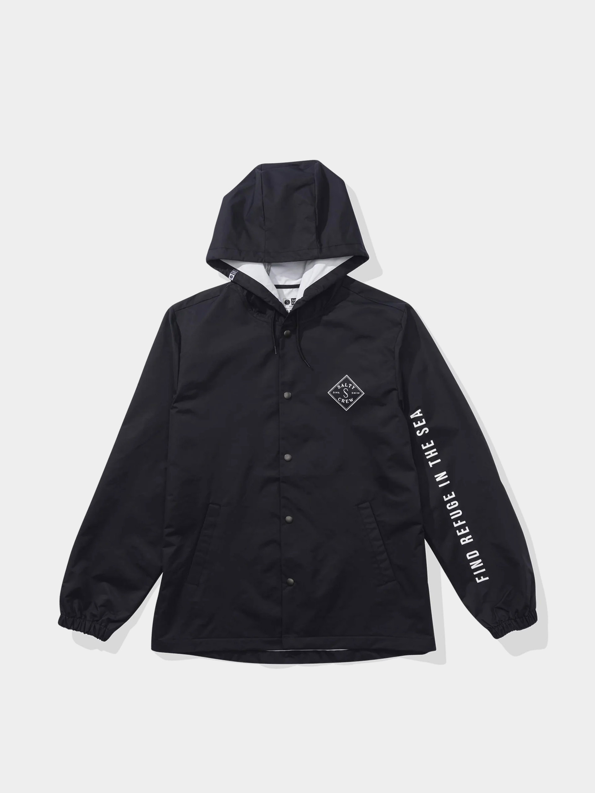 Geacă Salty Crew Tippet Snap (black)