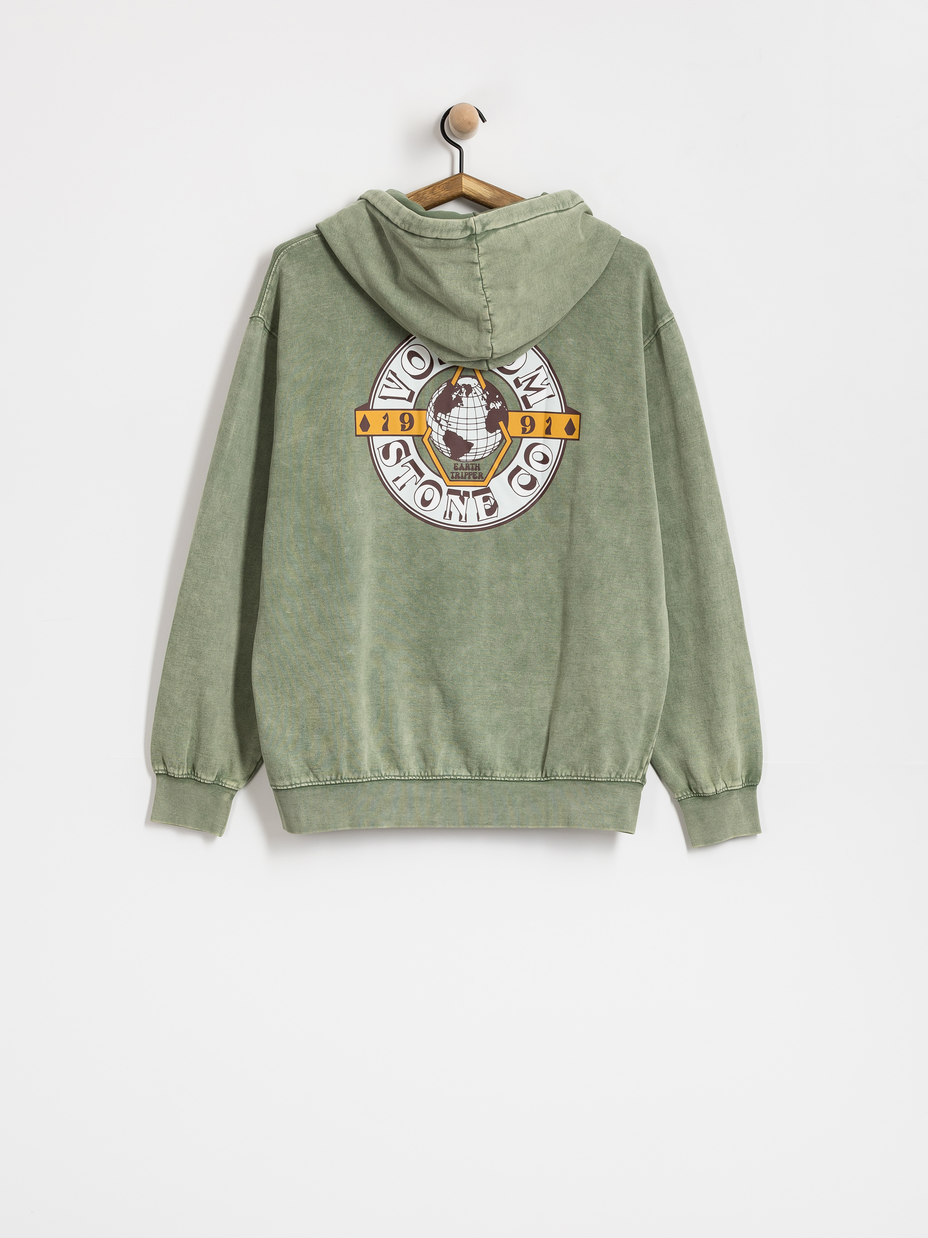 Hanorac cu glugă Volcom Earth Tripper HD (brolive)