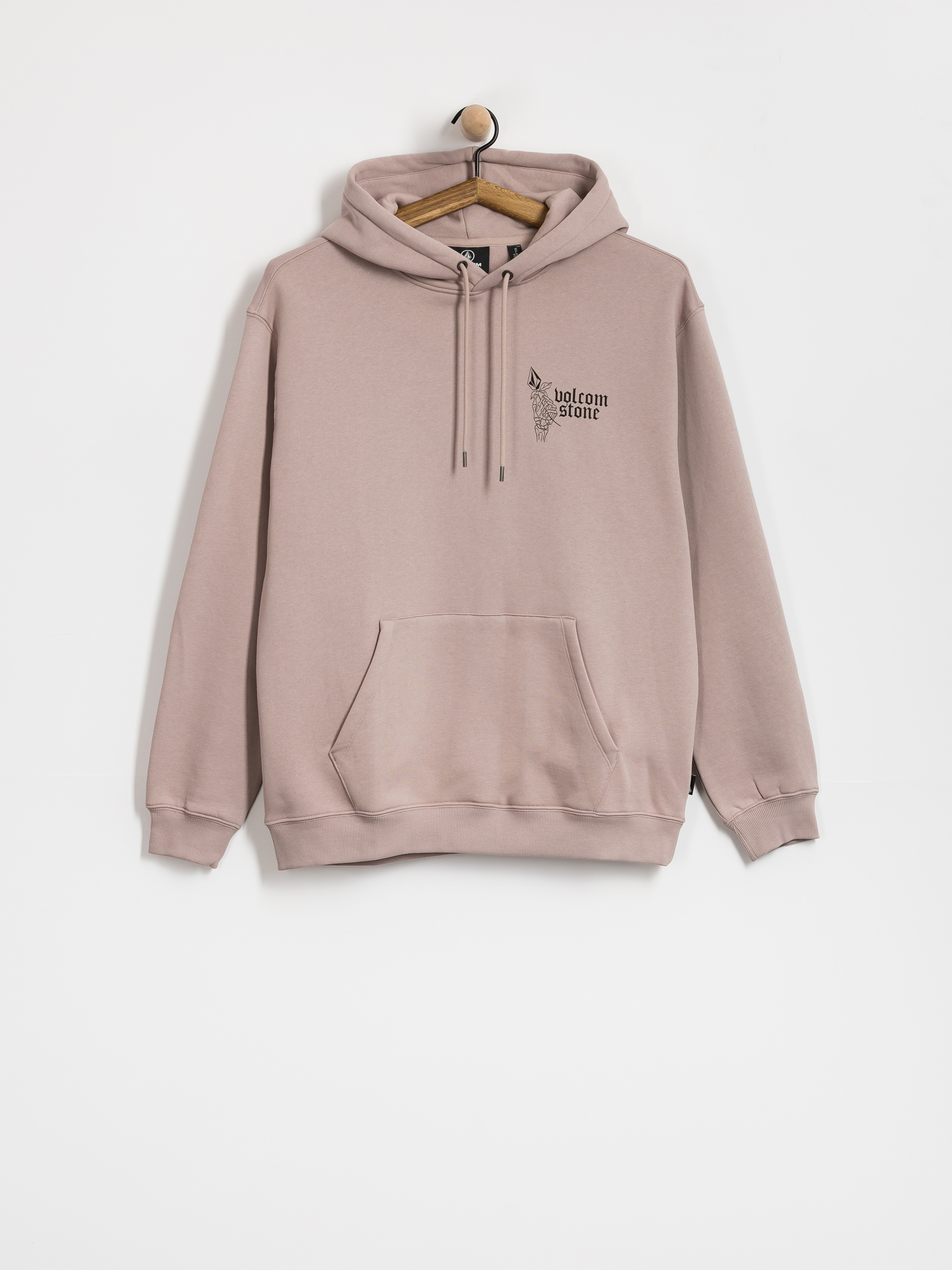 Hanorac cu glugă Volcom Watanite HD (bark brown)