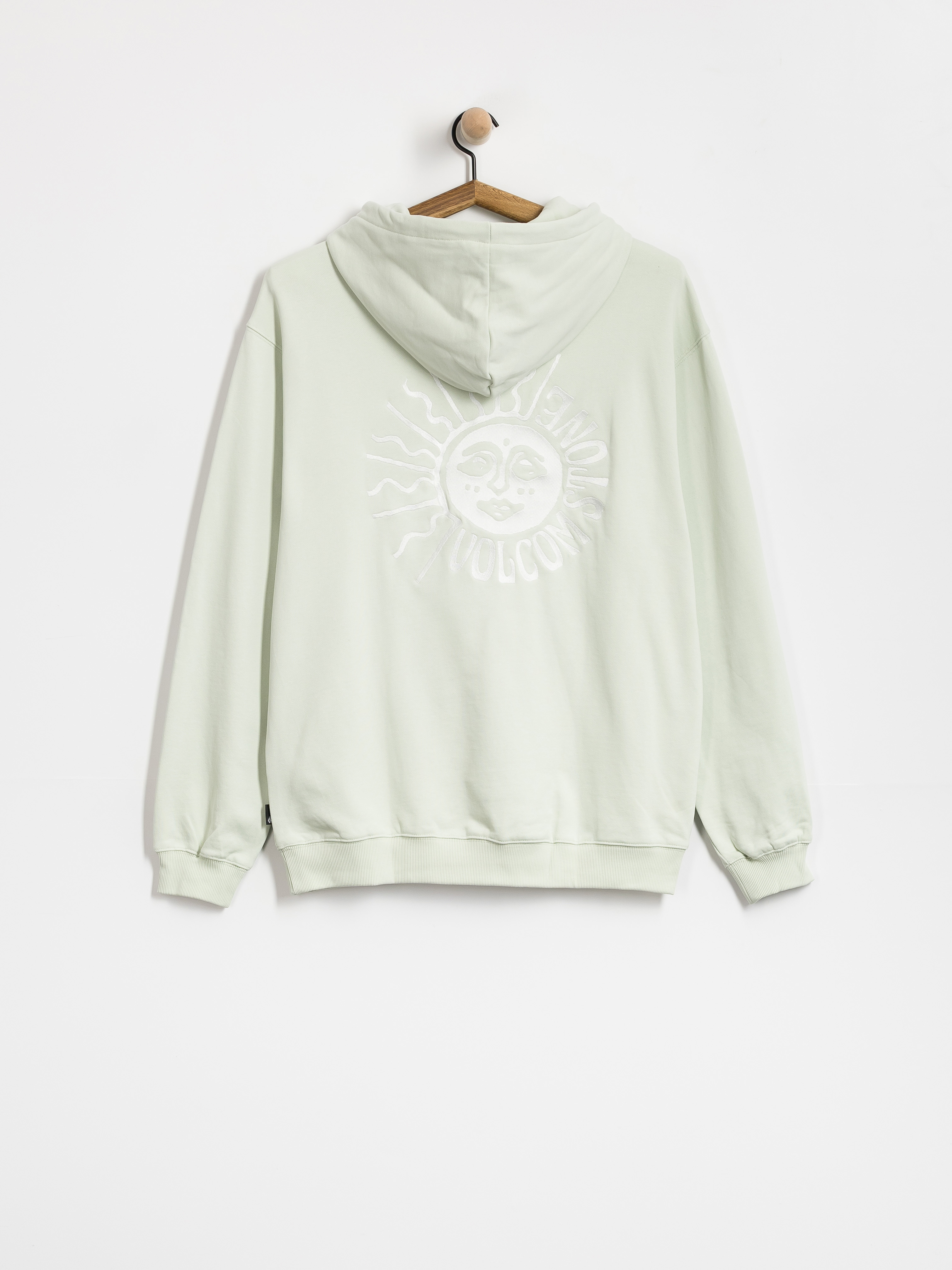 Hanorac cu glugă Volcom Handerry HD (pale aqua)