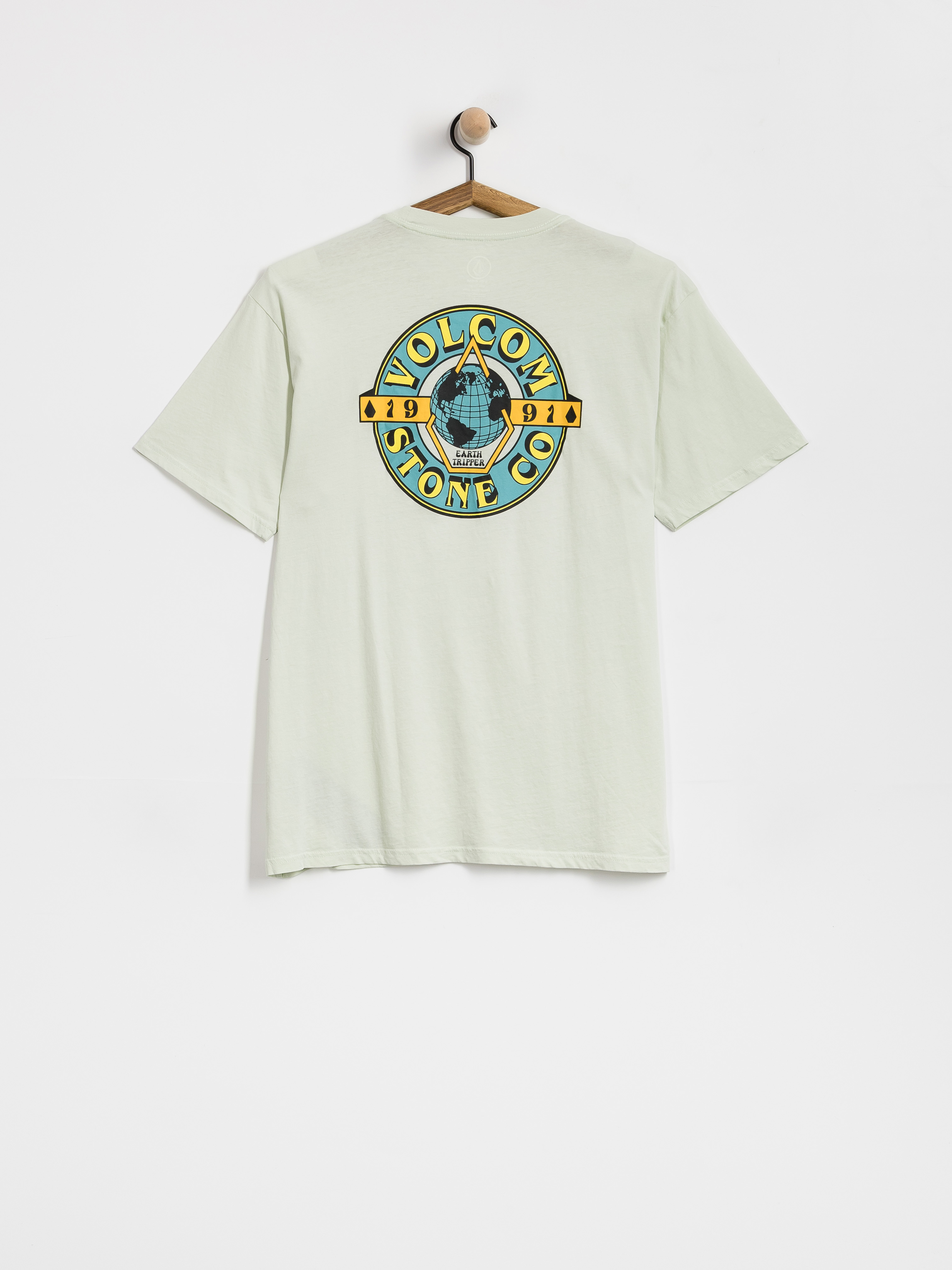 Tricou Volcom Globular (pale aqua)
