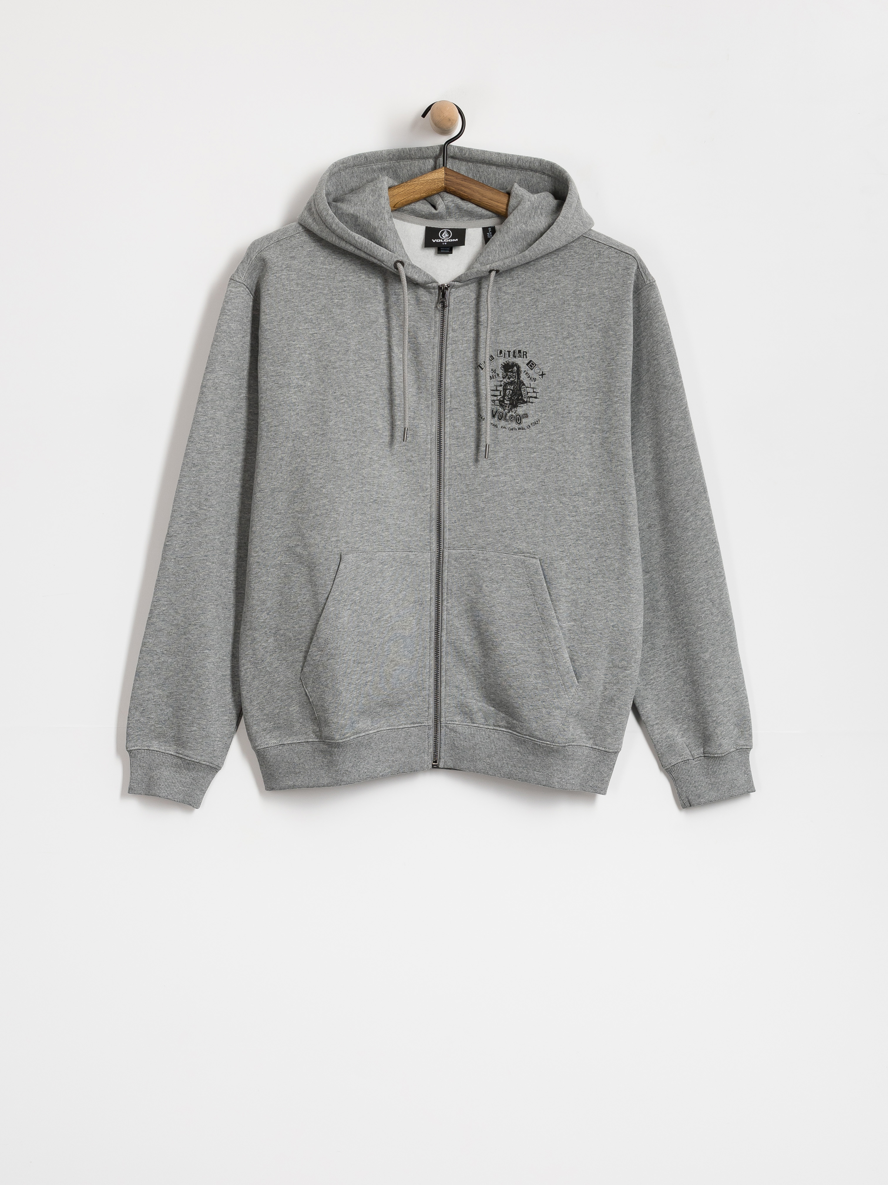 Hanorac Volcom Catastrophy ZIP (heather grey)
