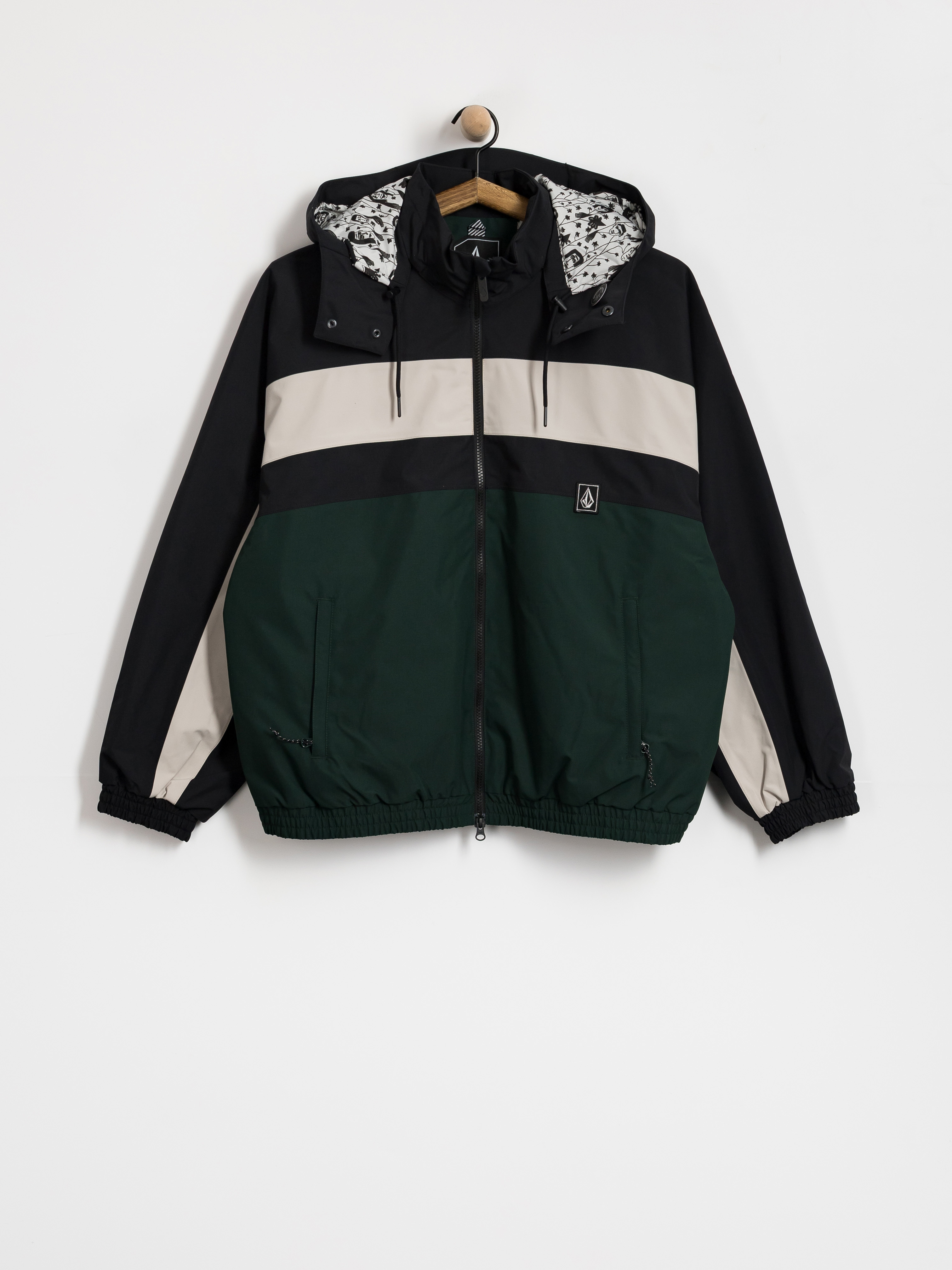 Geacu0103 de snowboard Volcom Dlm Wmn (black green)