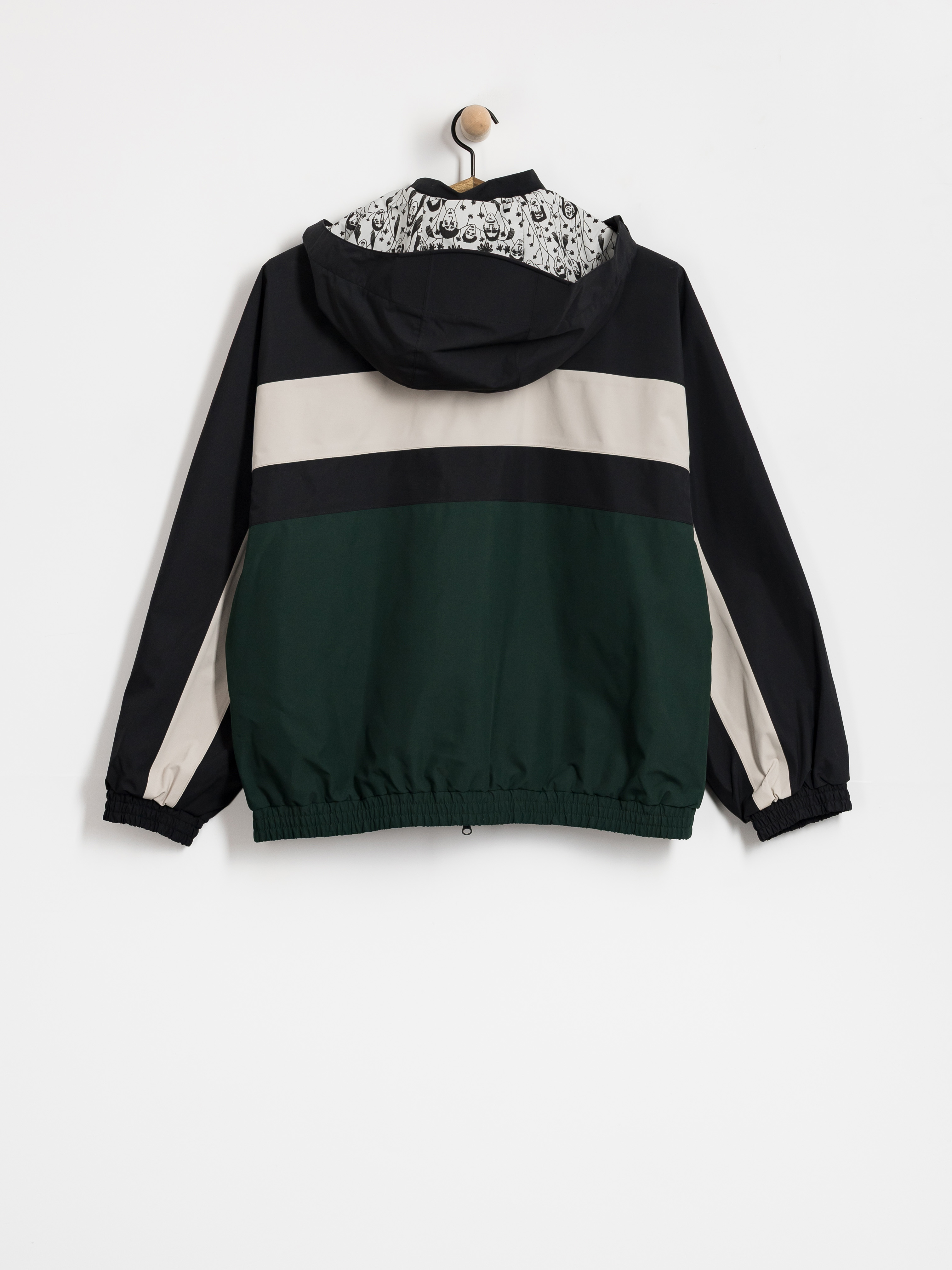 Pentru femei Geacă de snowboard Volcom Dlm (black green)