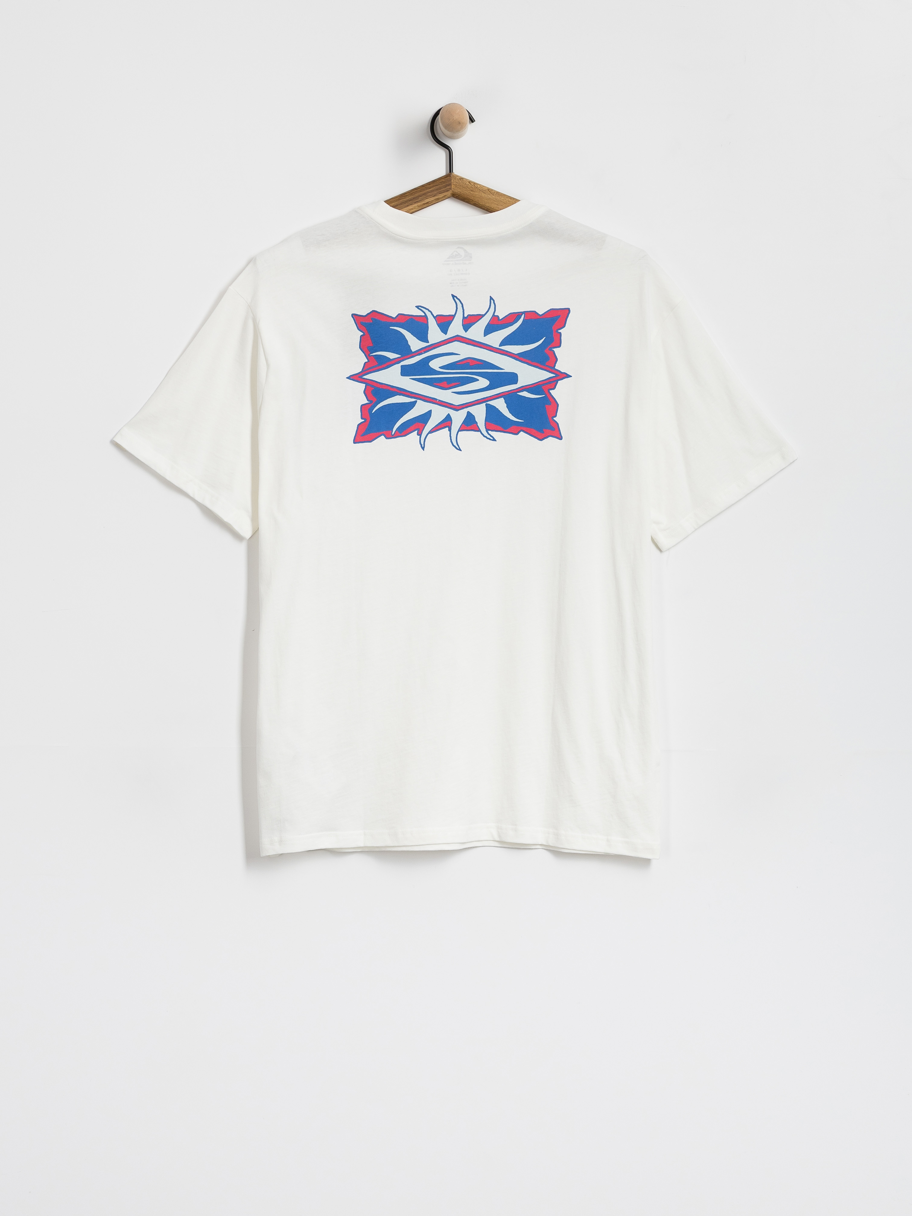 Tricou Quiksilver Ev Starfish Stamp (snow white)